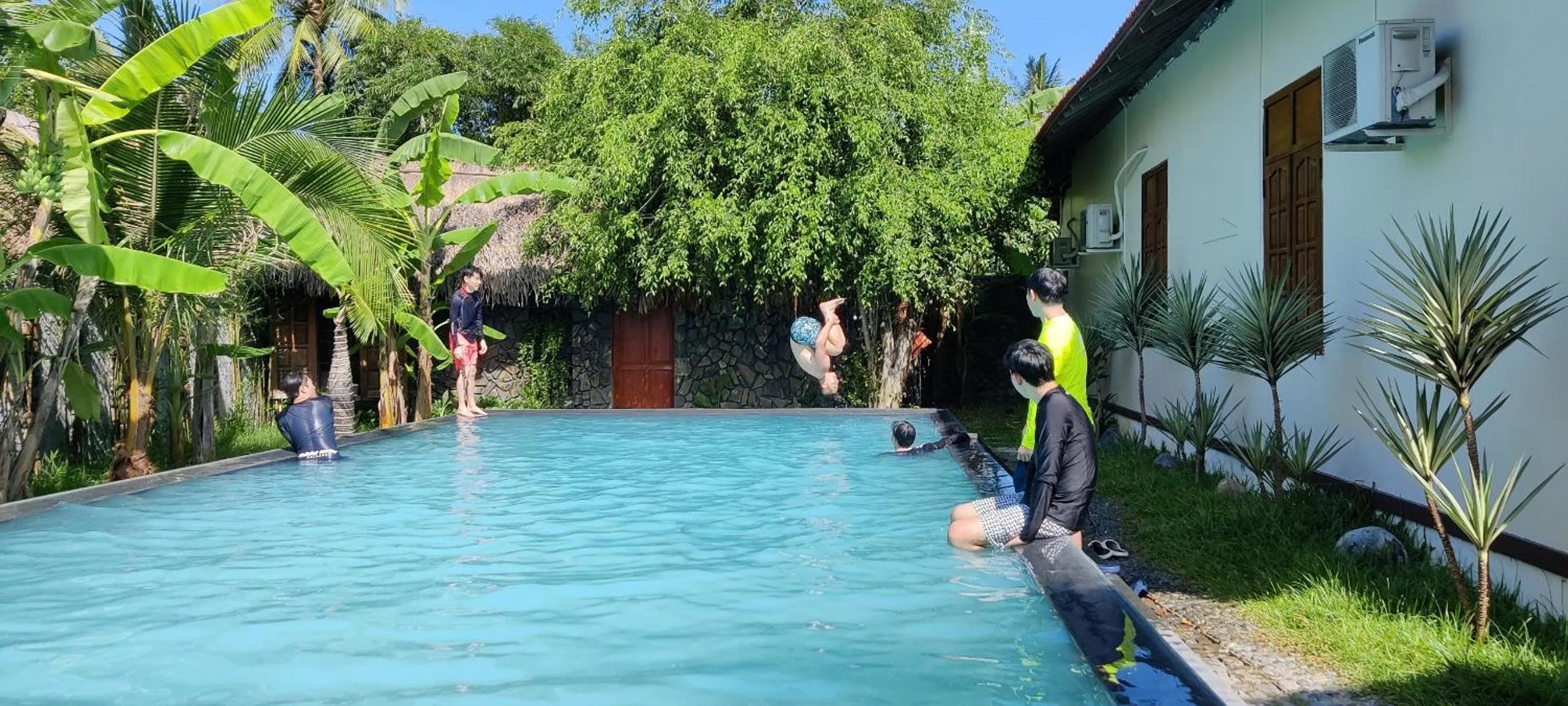 Swimming pool in Banyan Villa Nha Trang