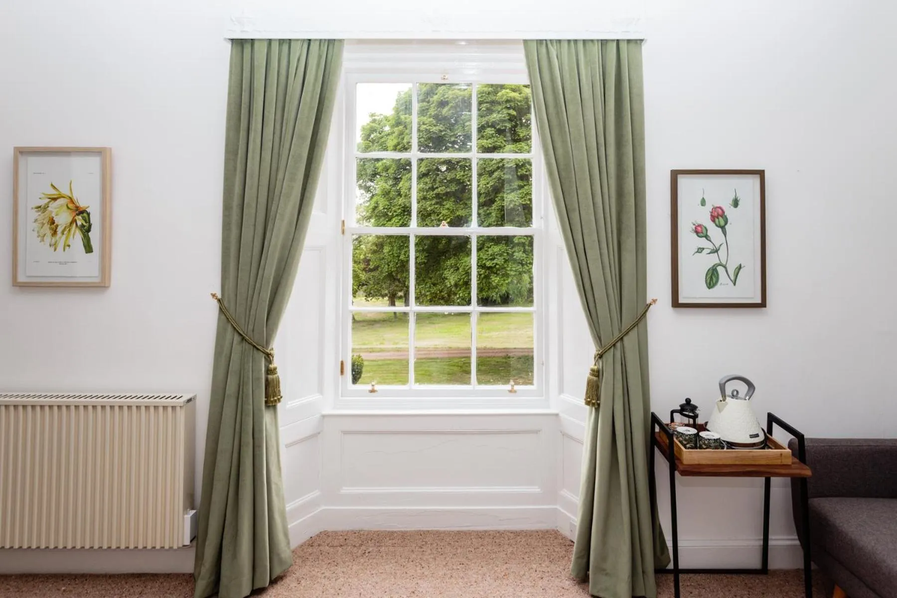 Garden view in Lunan House