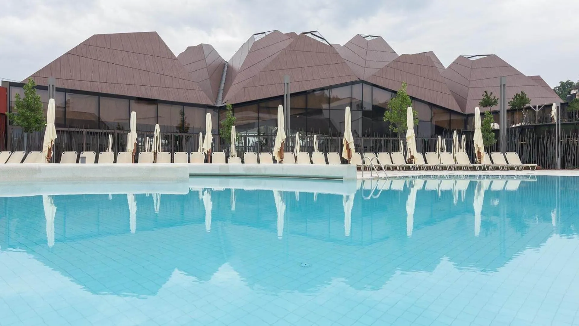 Swimming pool in Terme Olimia - Aparthotel Rosa