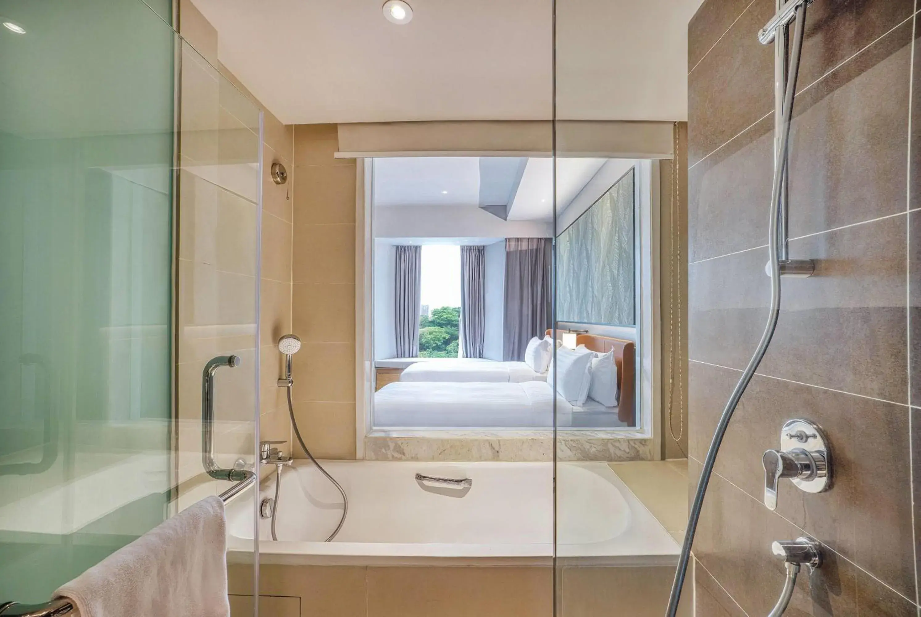 Premier Twin Room in Wyndham Singapore Hotel Premier Twin Room in Wyndham Singapore Hotel