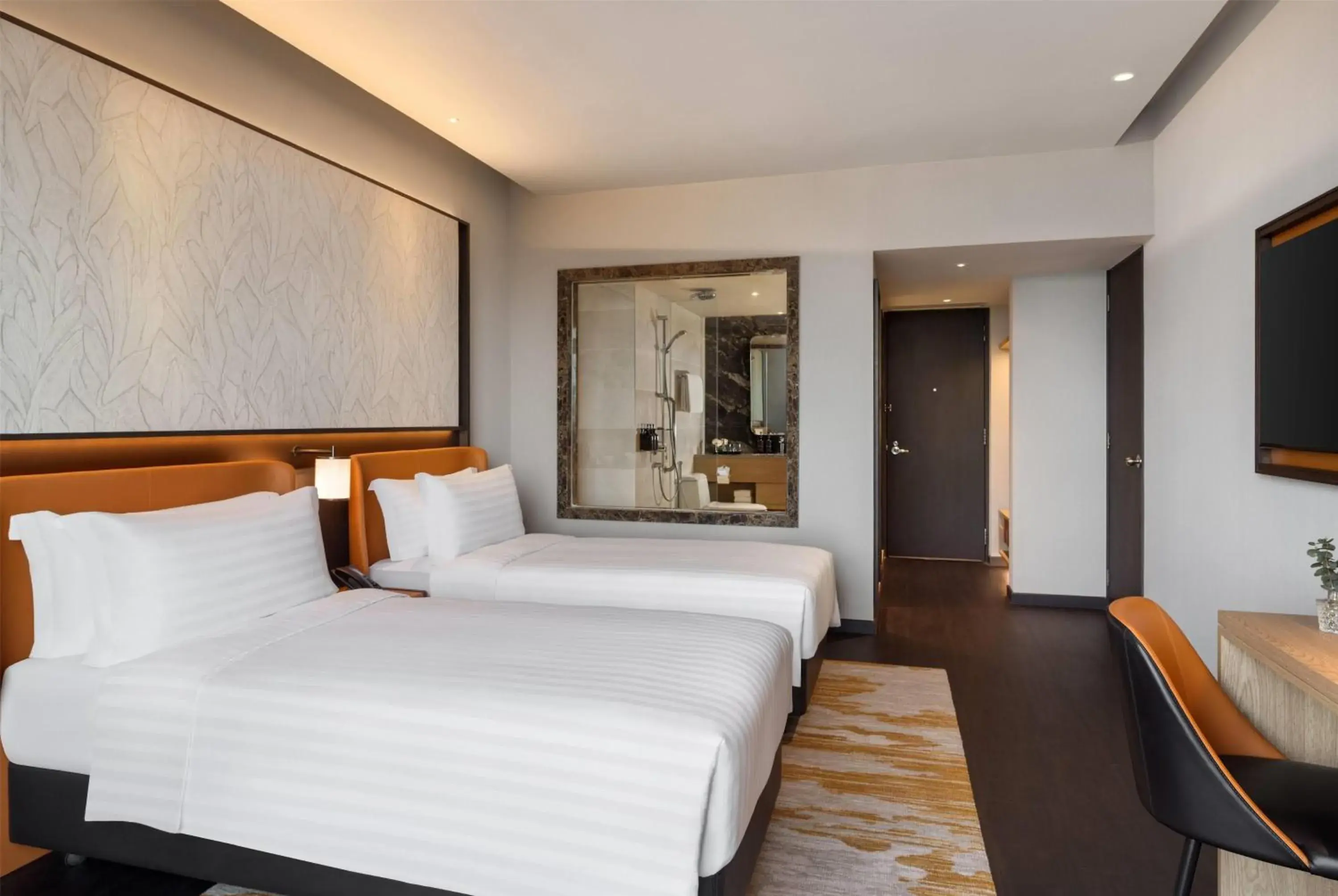 Deluxe Twin Room in Wyndham Singapore Hotel Deluxe Twin Room in Wyndham Singapore Hotel