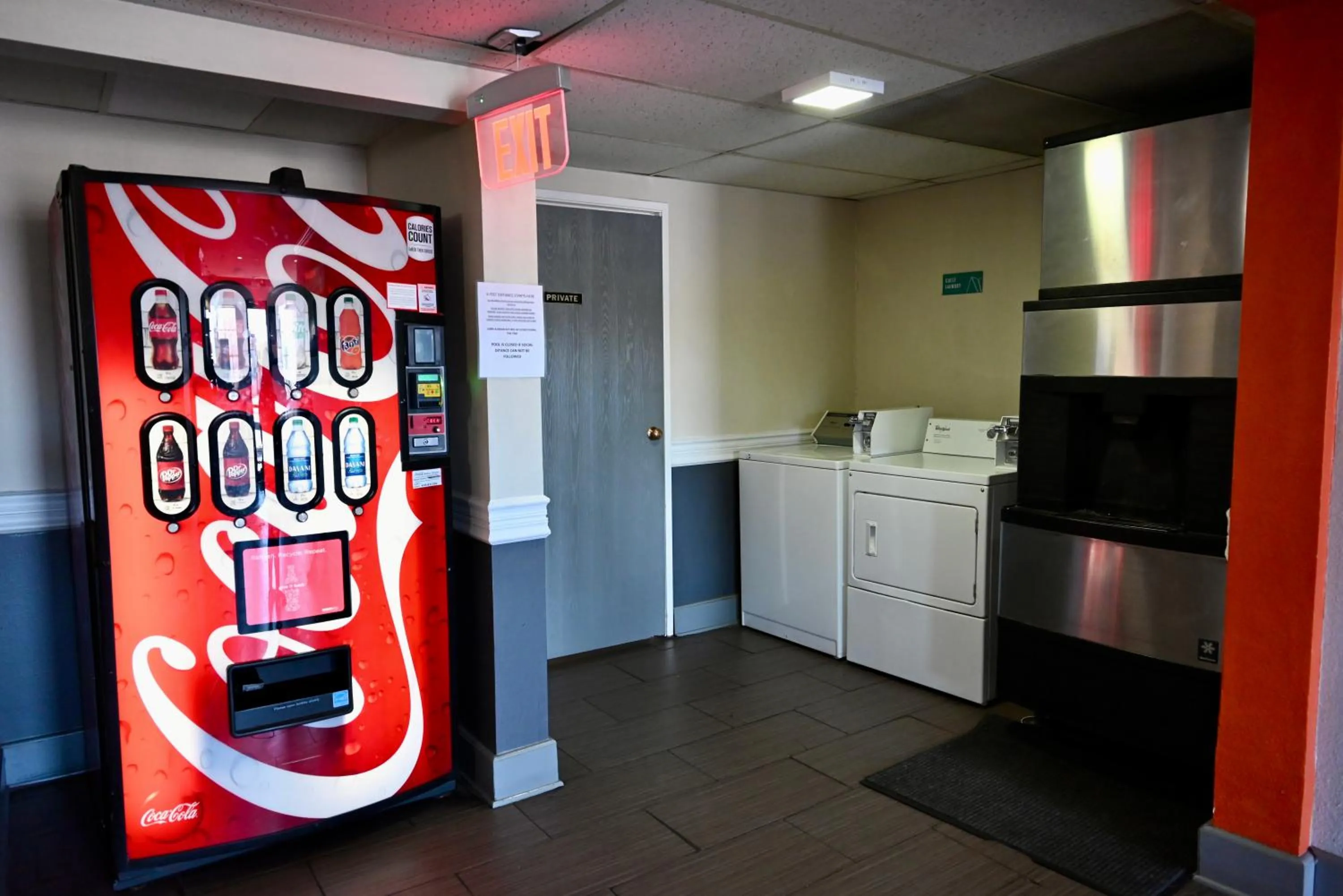 vending machine in Howard Johnson by Wyndham Near Schlitterbahn