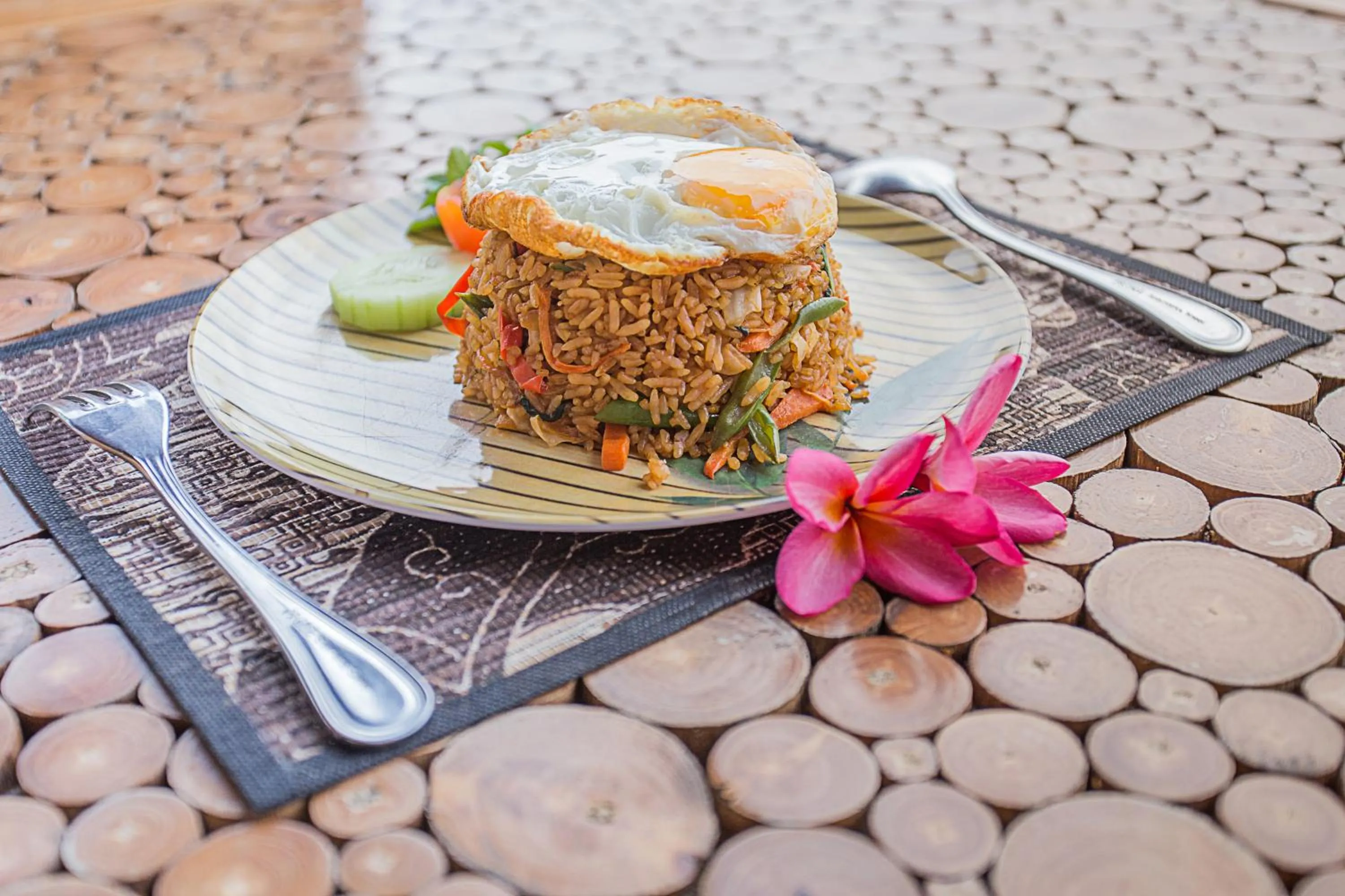 Breakfast in Kabeh Jati Garden Villa & Restaurant