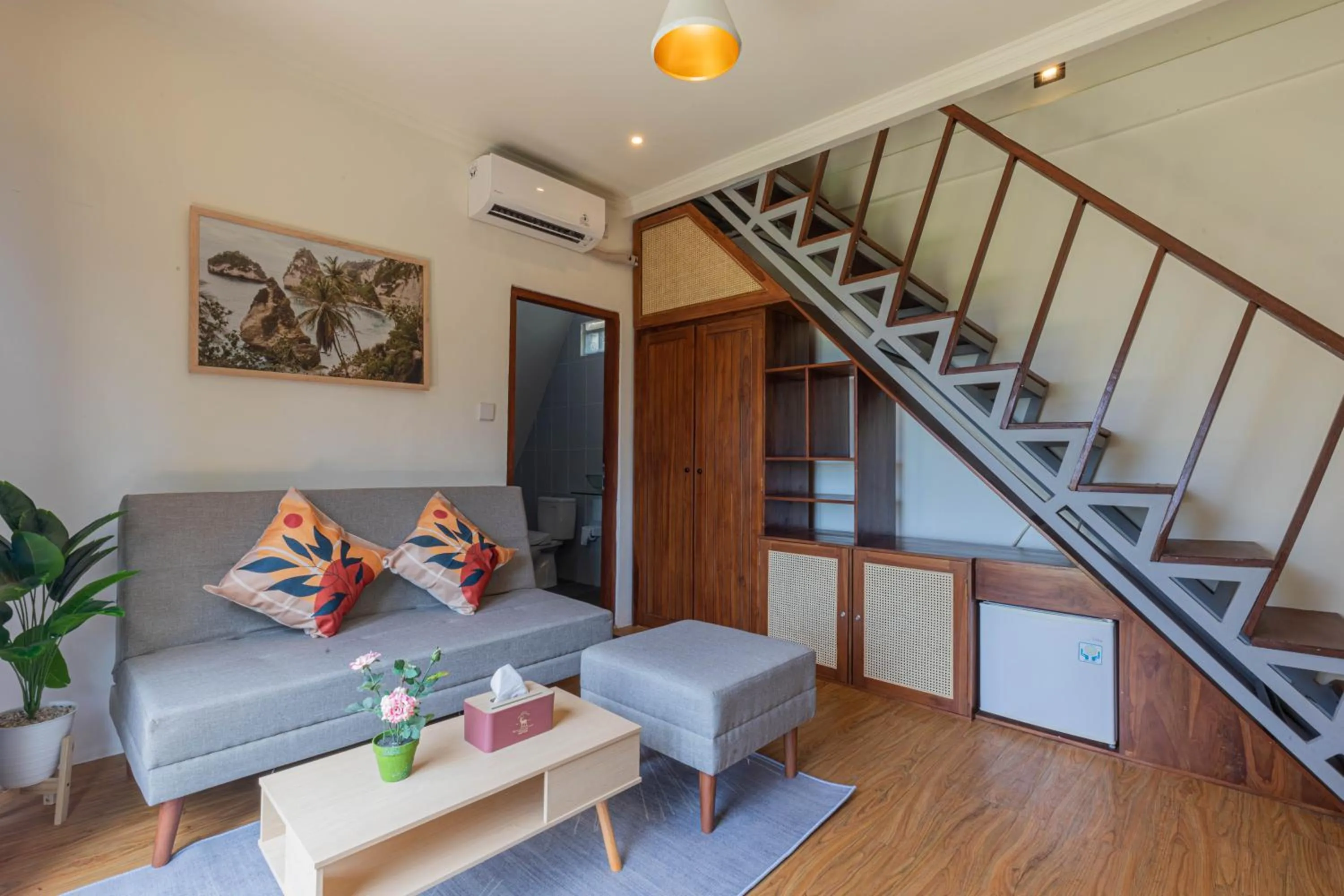 Living room in Kabeh Jati Garden Villa & Restaurant