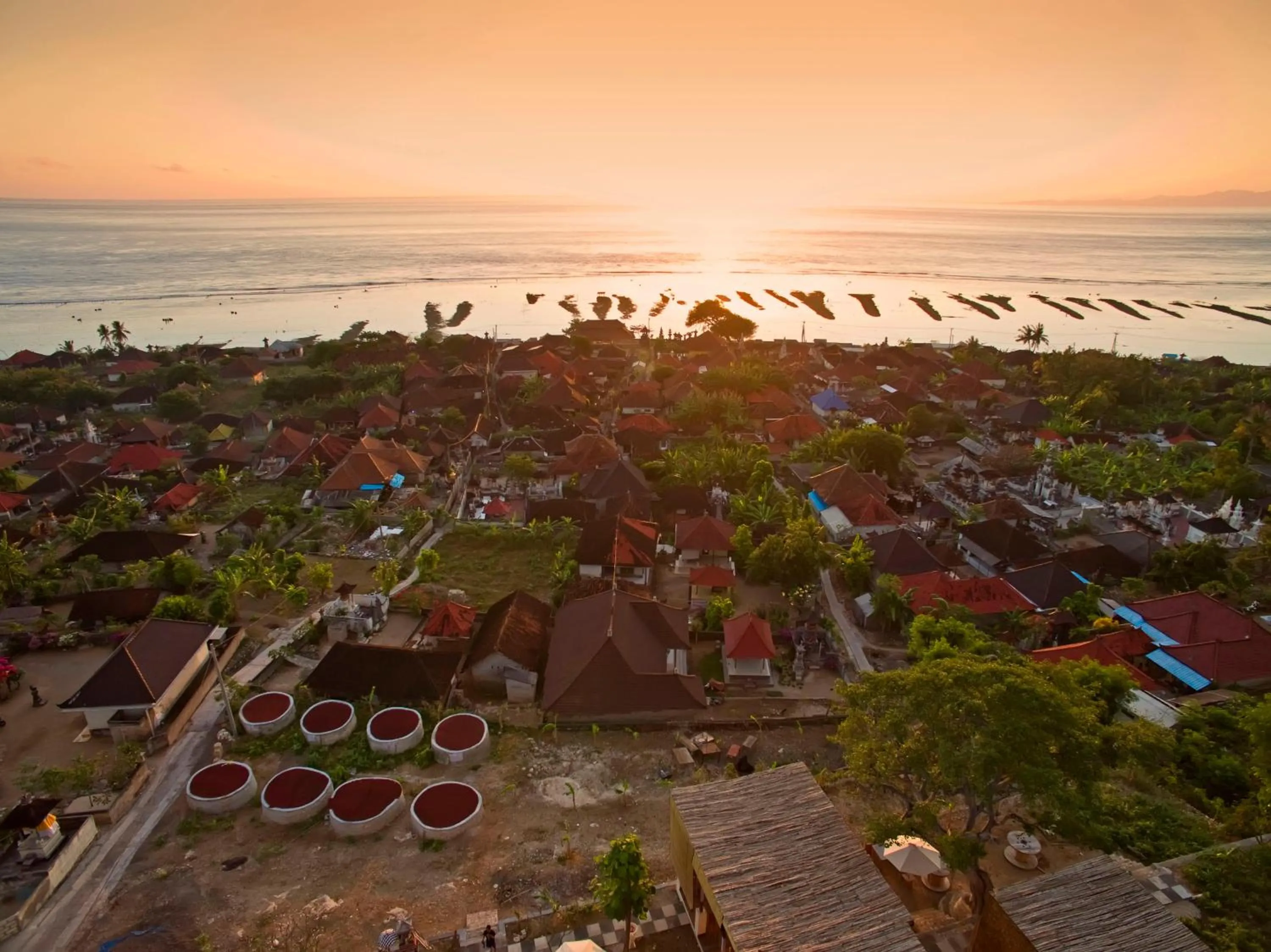 Bird's eye view in Kabeh Jati Garden Villa & Restaurant