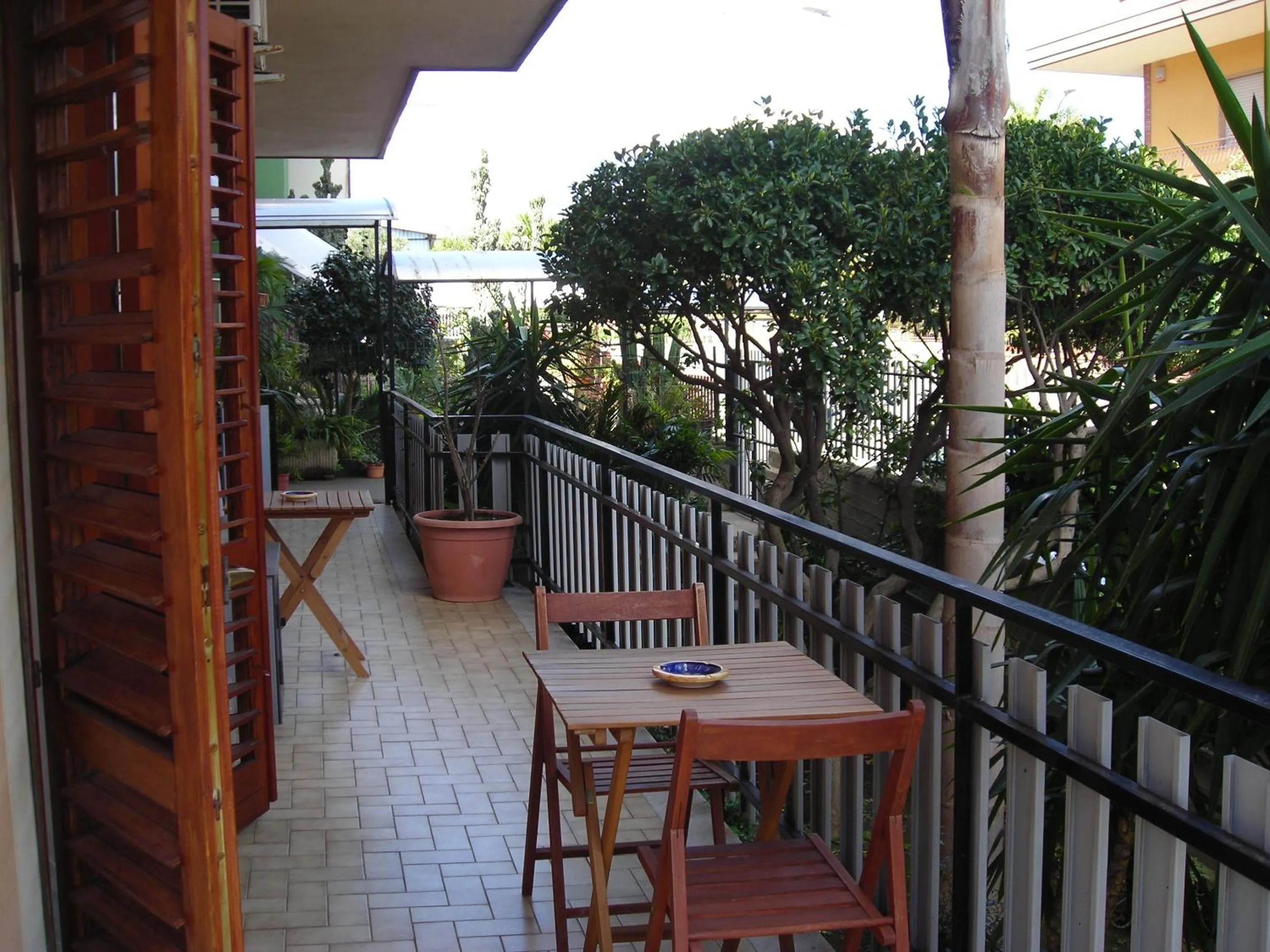 Garden in B&B CasAnsaldo