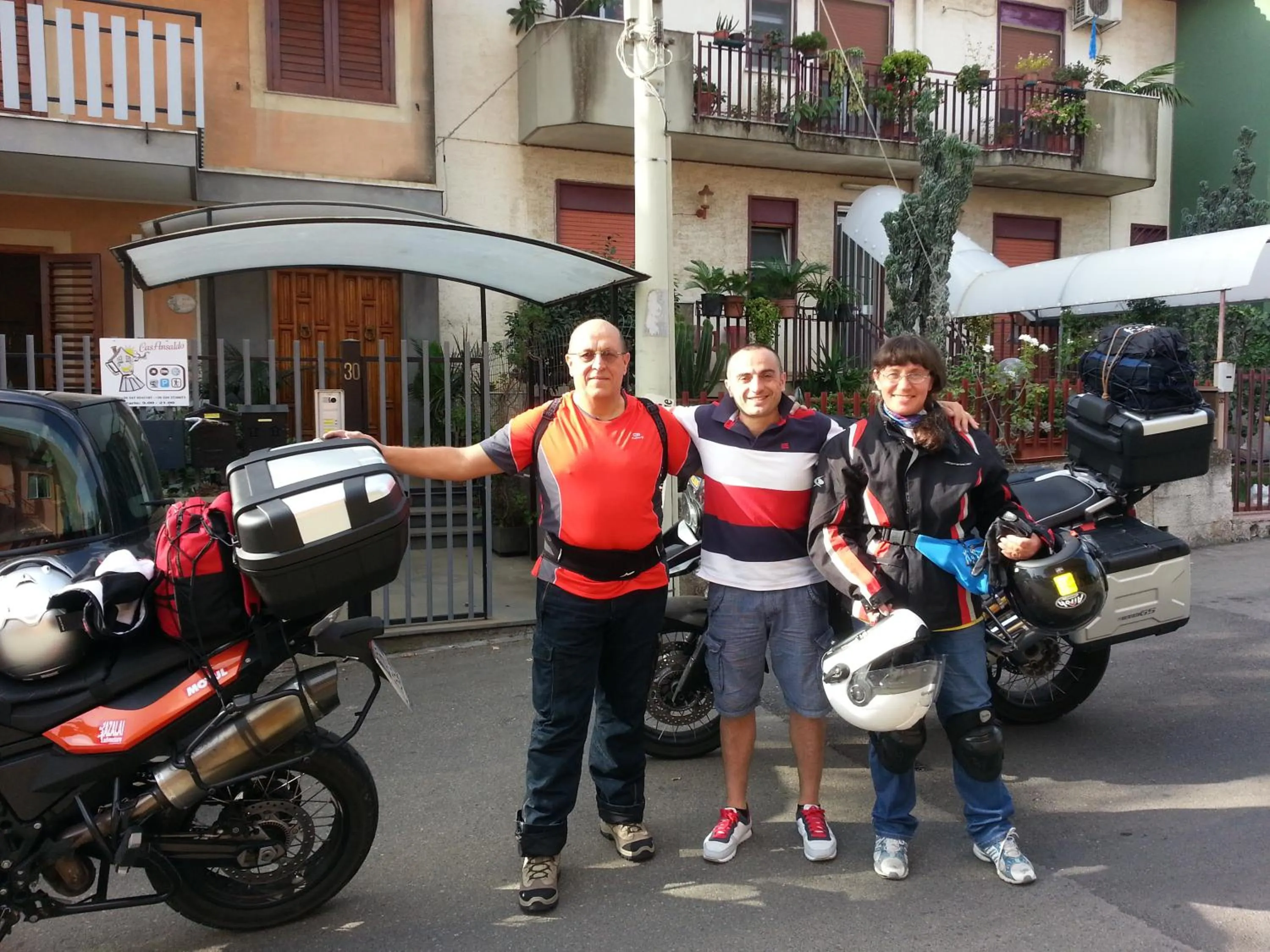 Guests in B&B CasAnsaldo