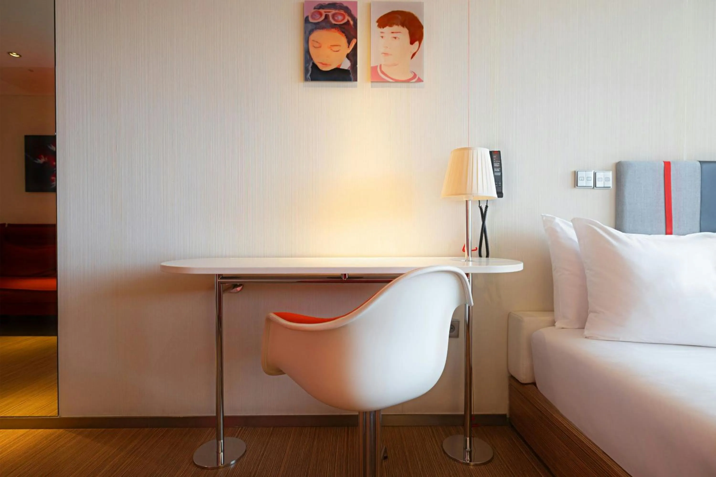 Bedroom, Bed in citizenM Glasgow