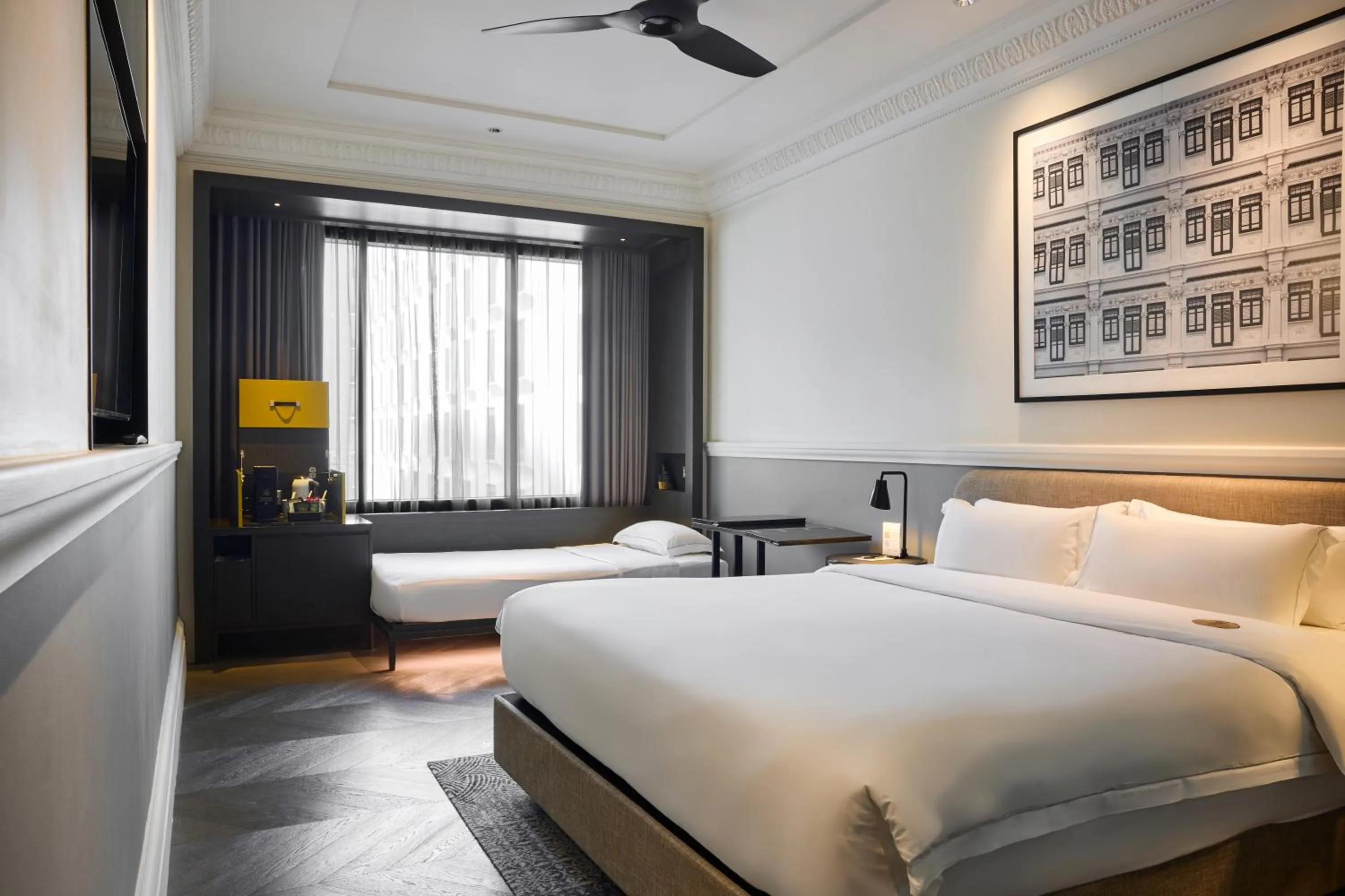 Bedroom, Bed in Grand Park City Hall