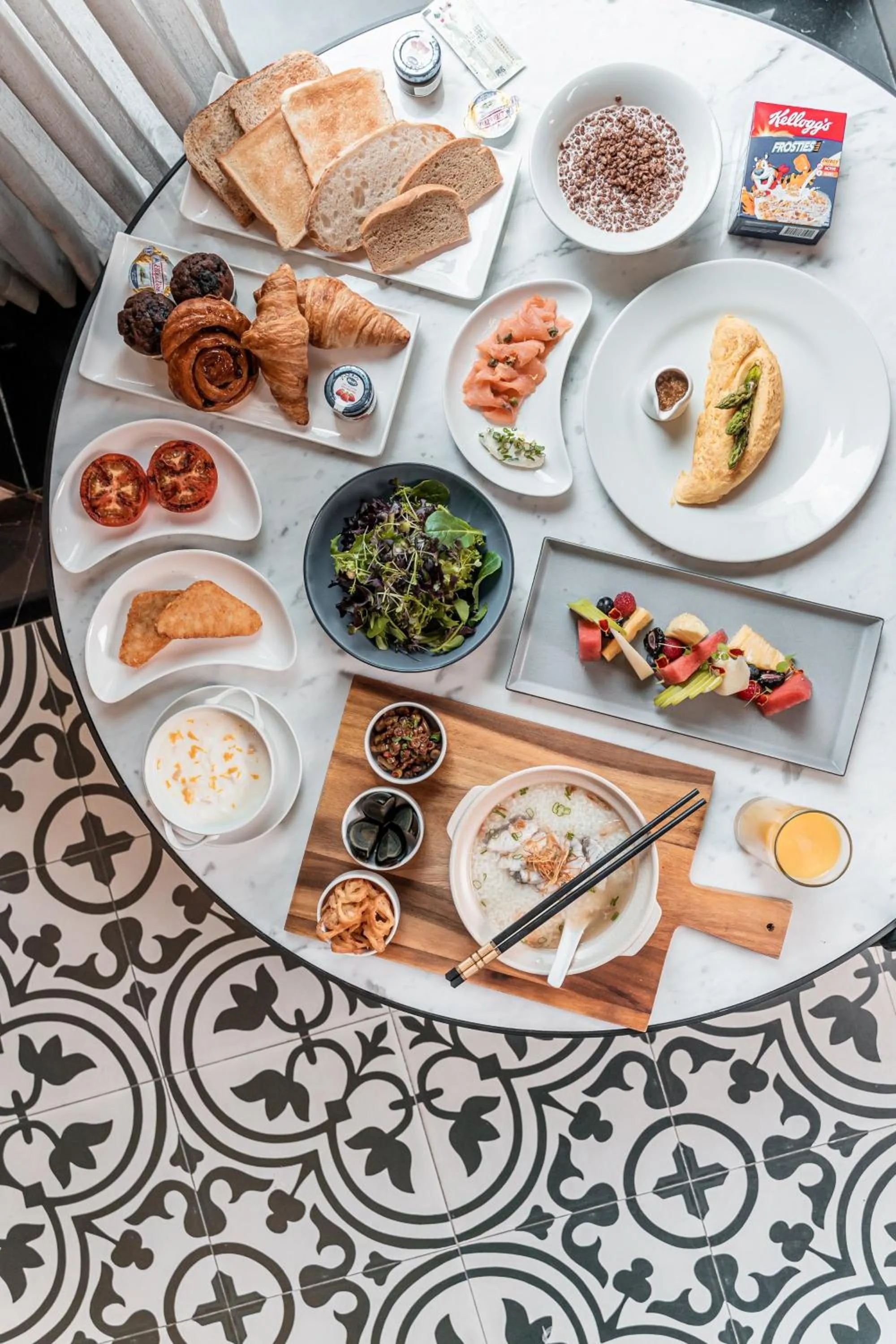 Breakfast in Grand Park City Hall