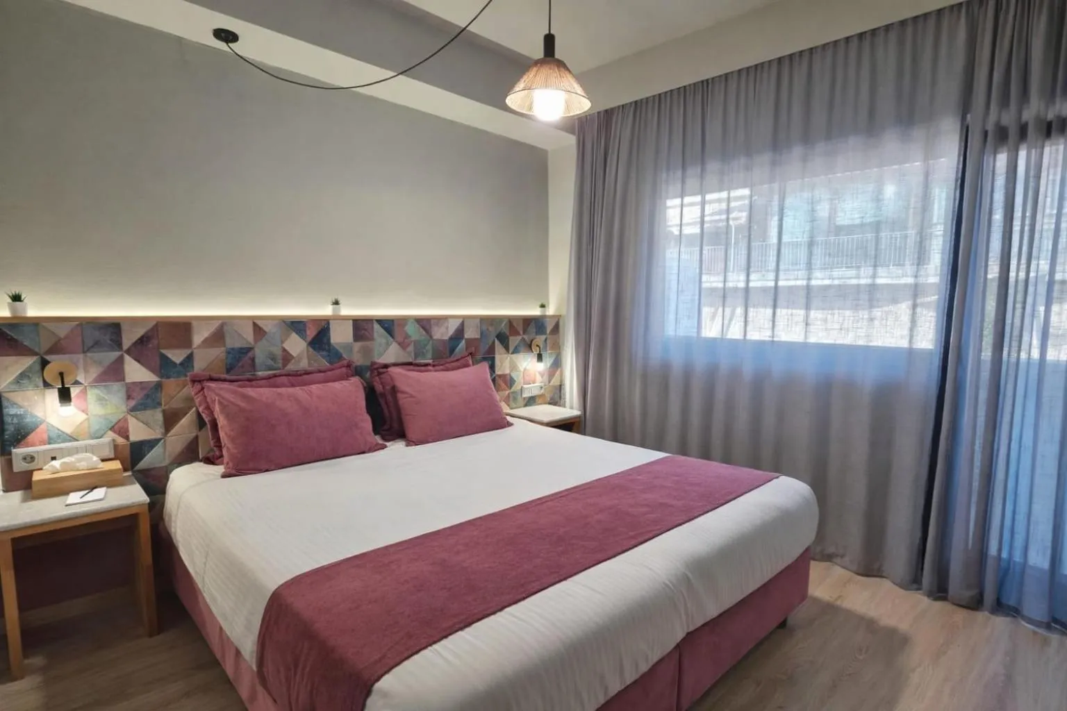 Bed in Be My Guest Athens