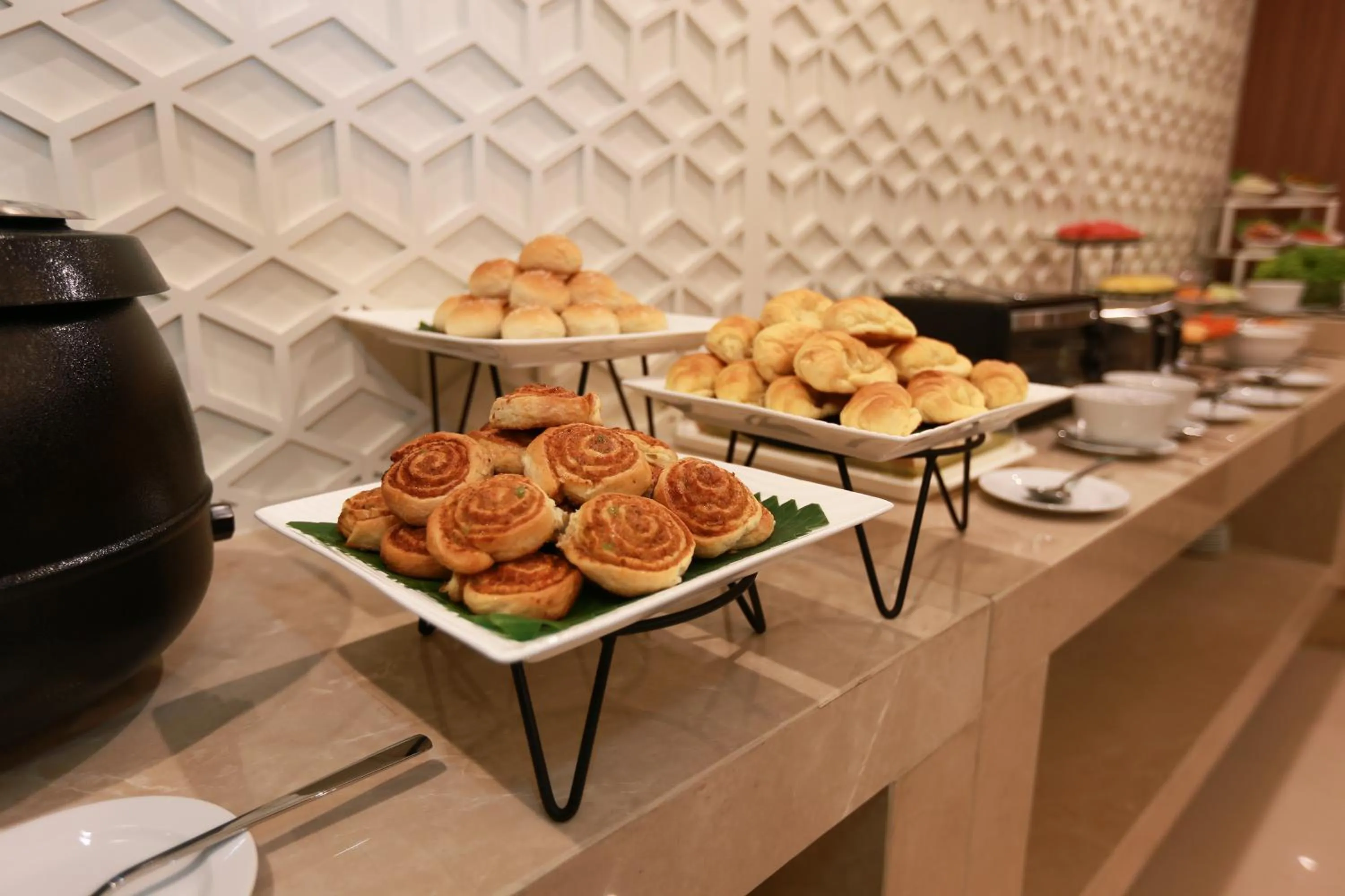 Buffet breakfast in The Whisper Hotel