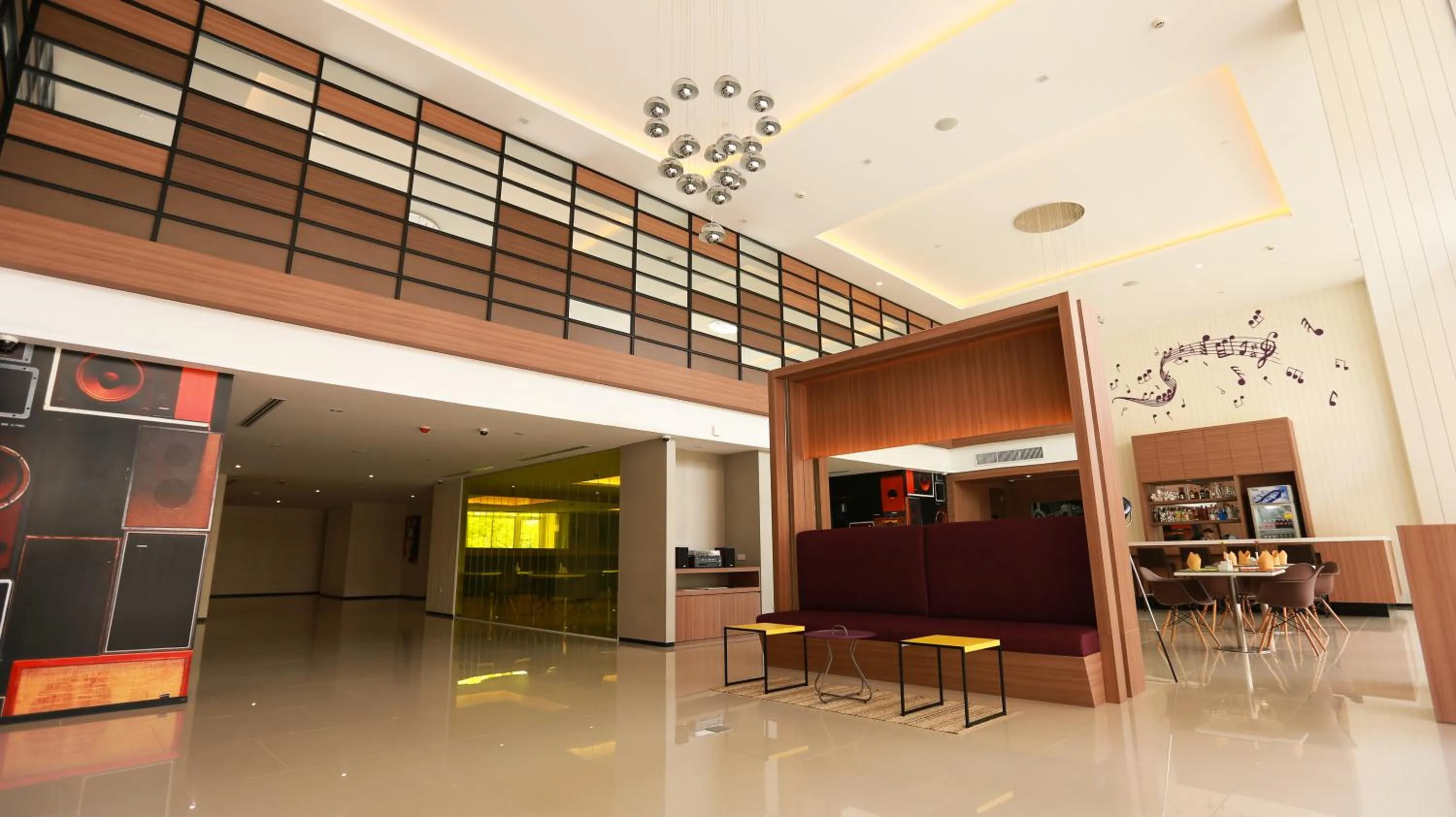 Lobby or reception in The Whisper Hotel
