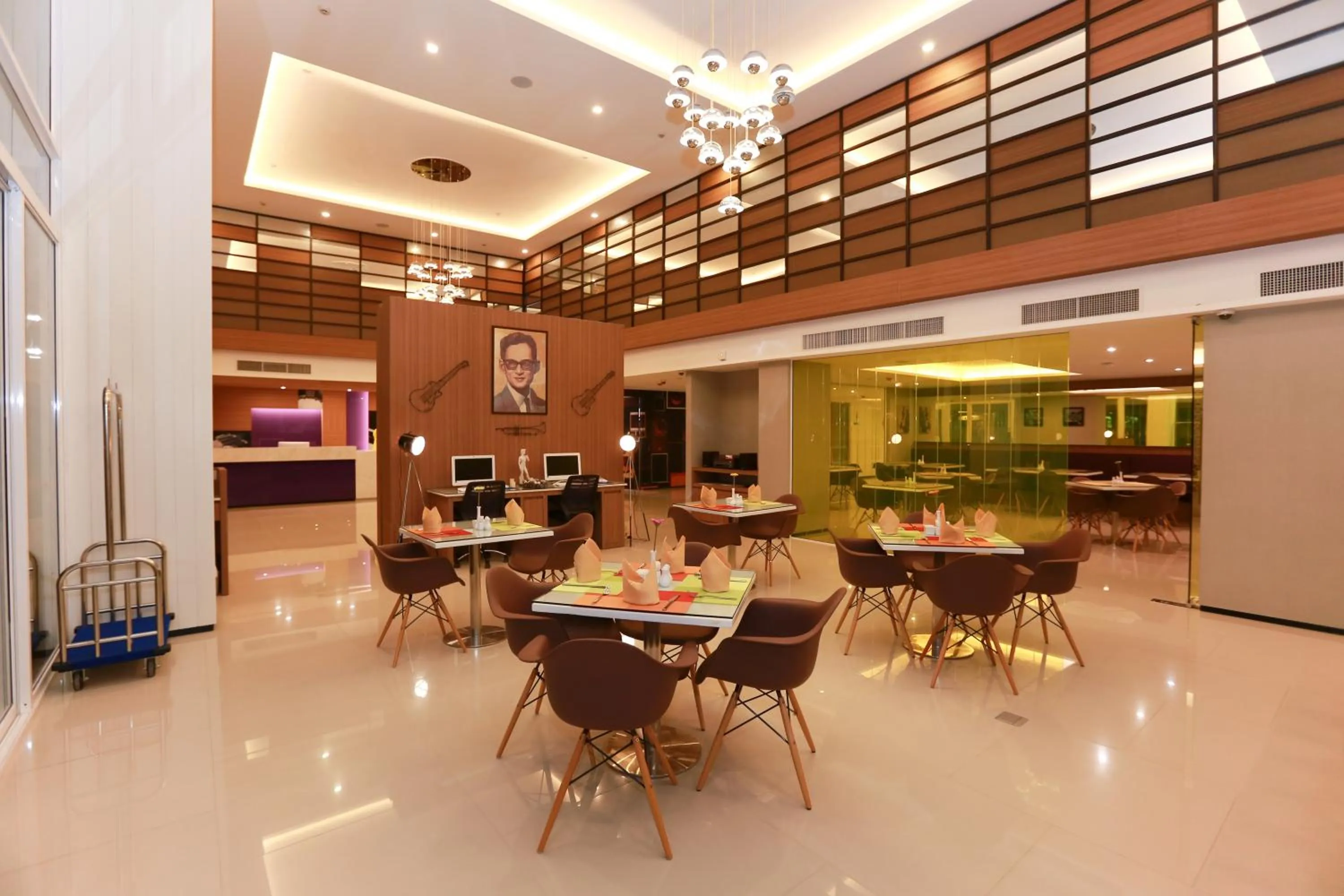 Dining area in The Whisper Hotel