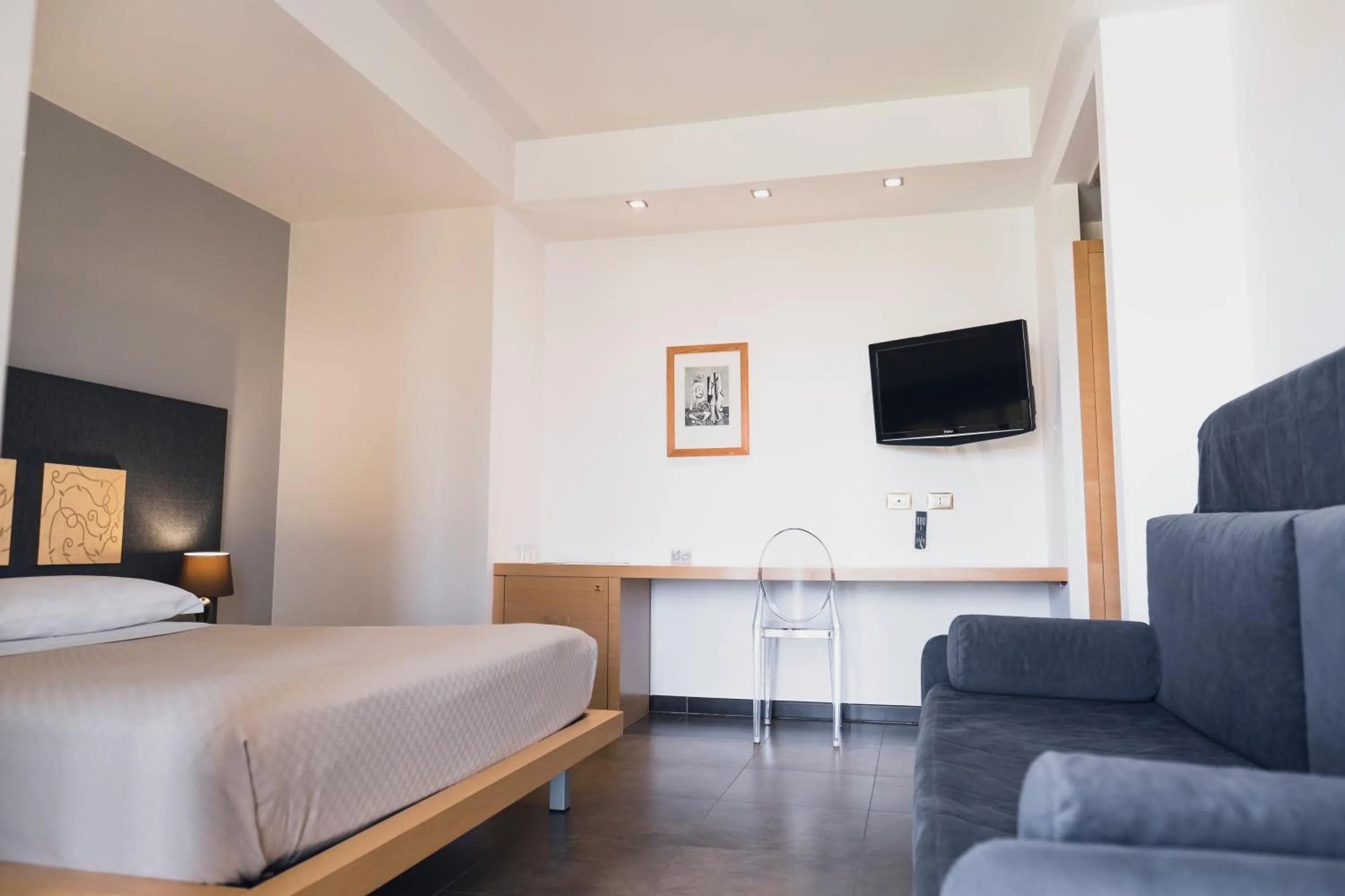 Bedroom, Bed in Modica Palace Hotel