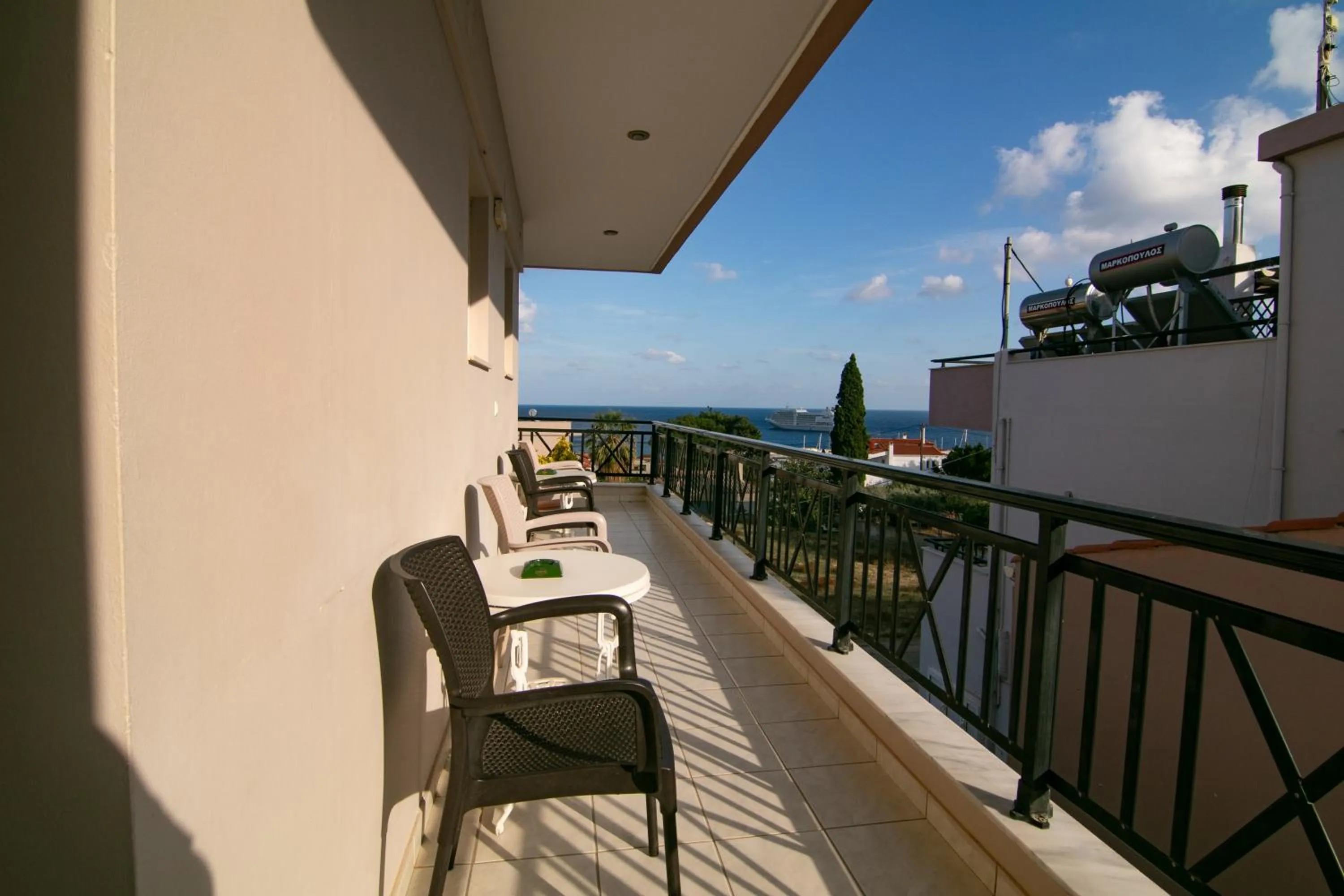 Patio in Malvasia Corner Studios - ex Romeo's House