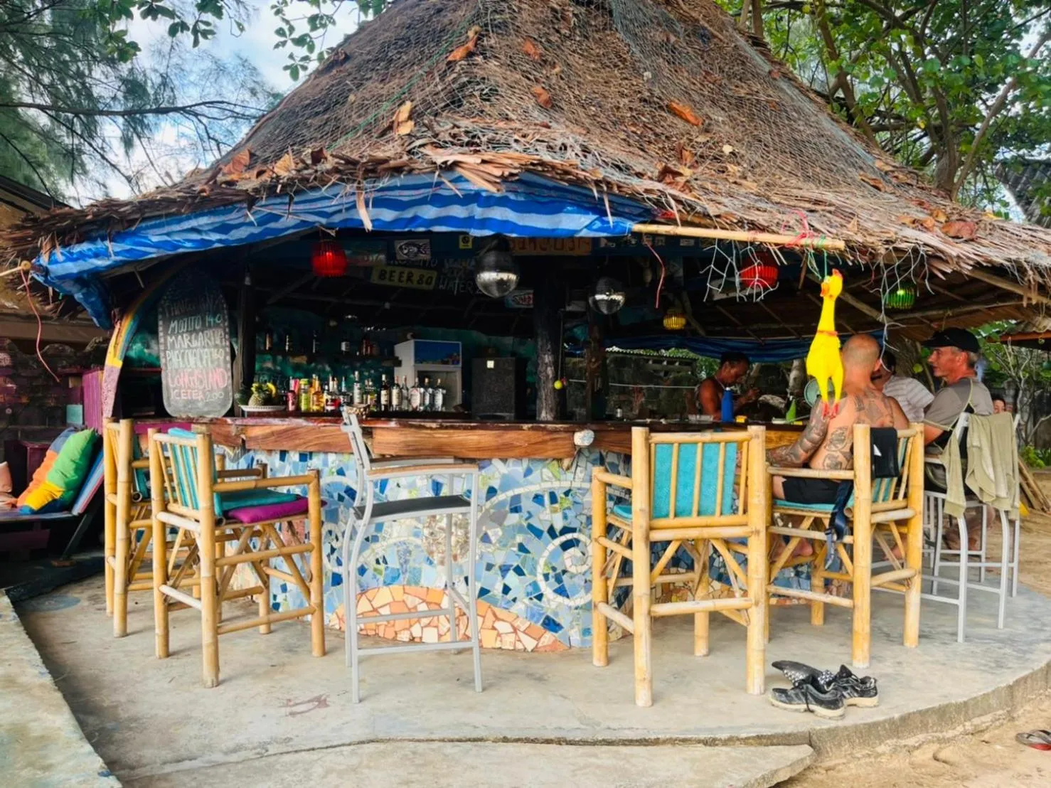 Lounge or bar in Sanctuary Lanta