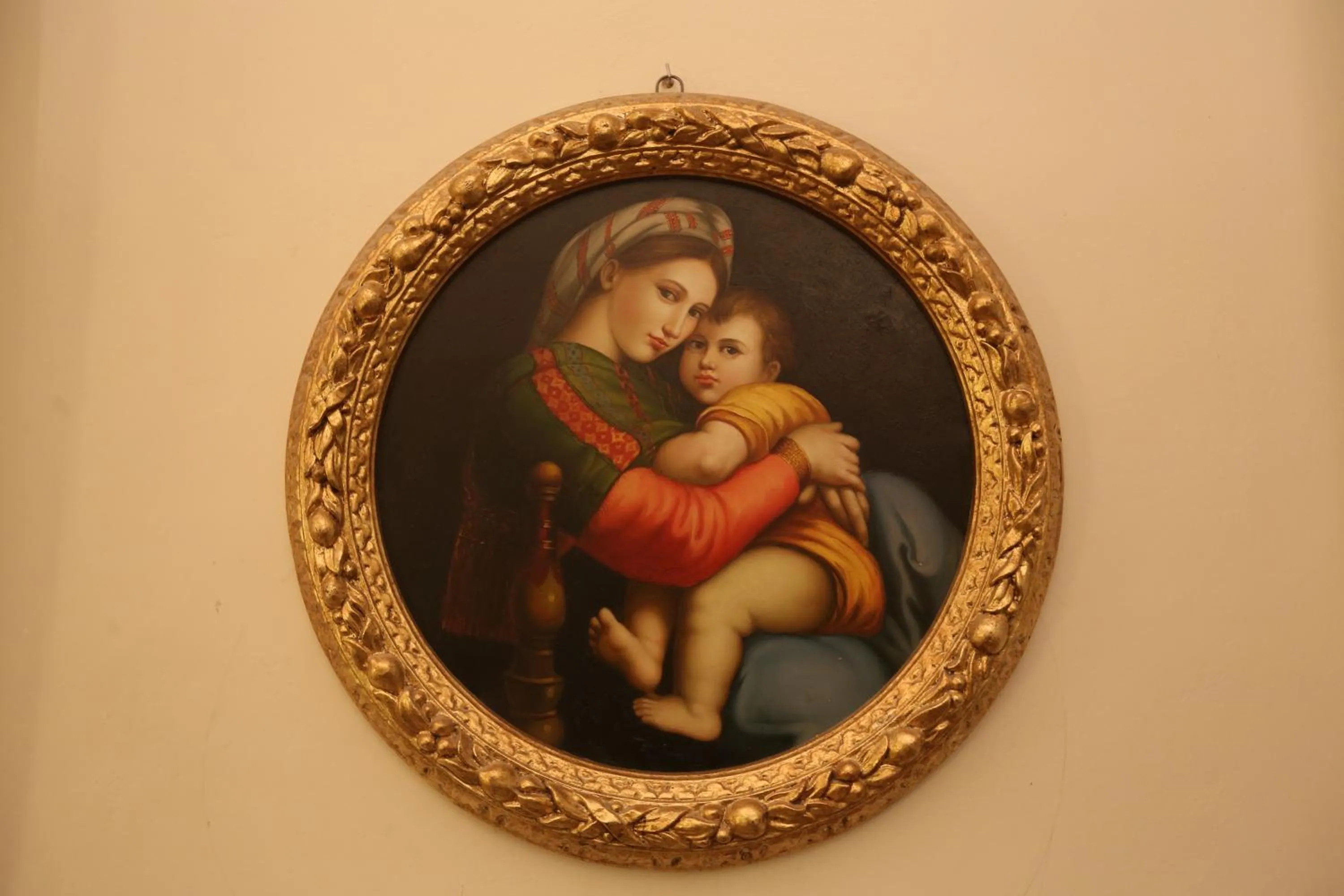 Decorative detail in Hotel Burchianti