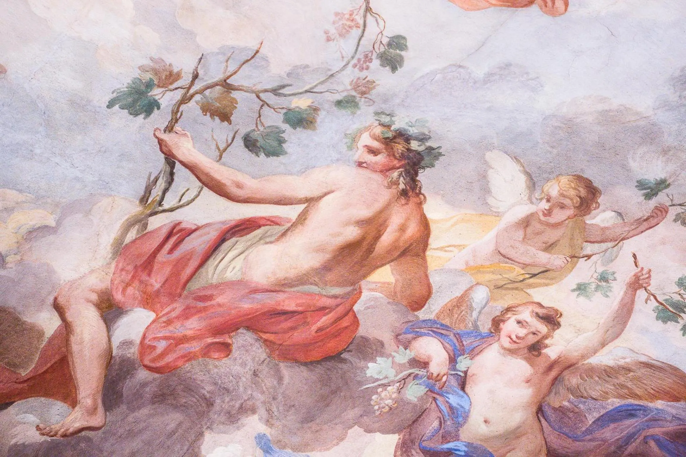 Decorative detail in Hotel Burchianti