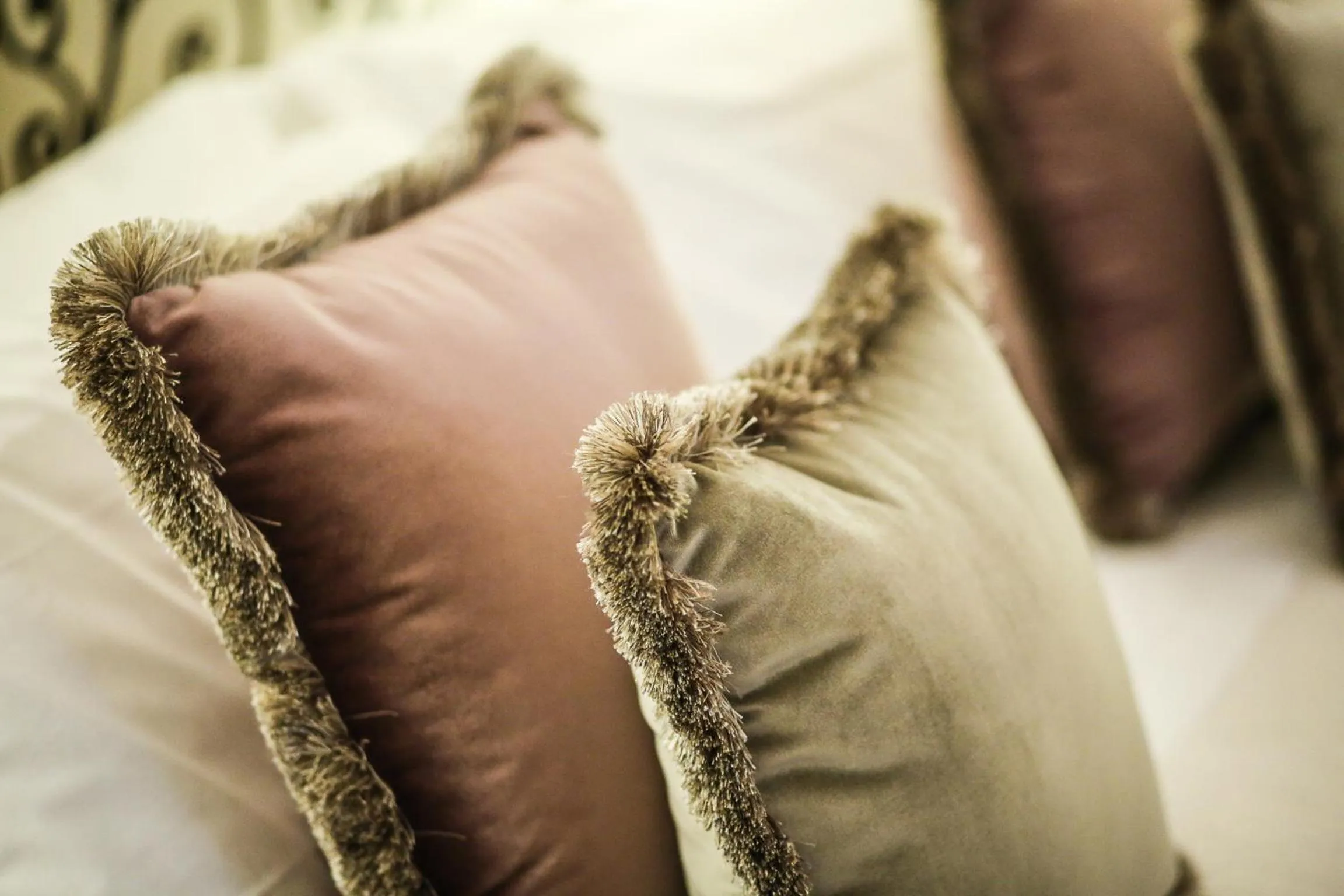 Decorative detail, Bed in Hotel Burchianti