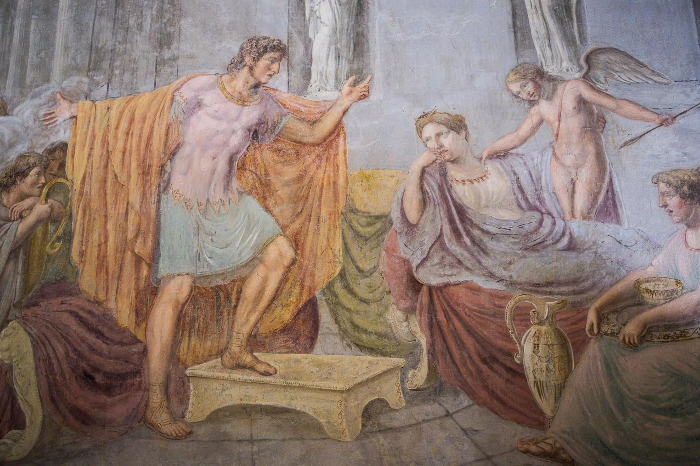 Decorative detail in Hotel Burchianti