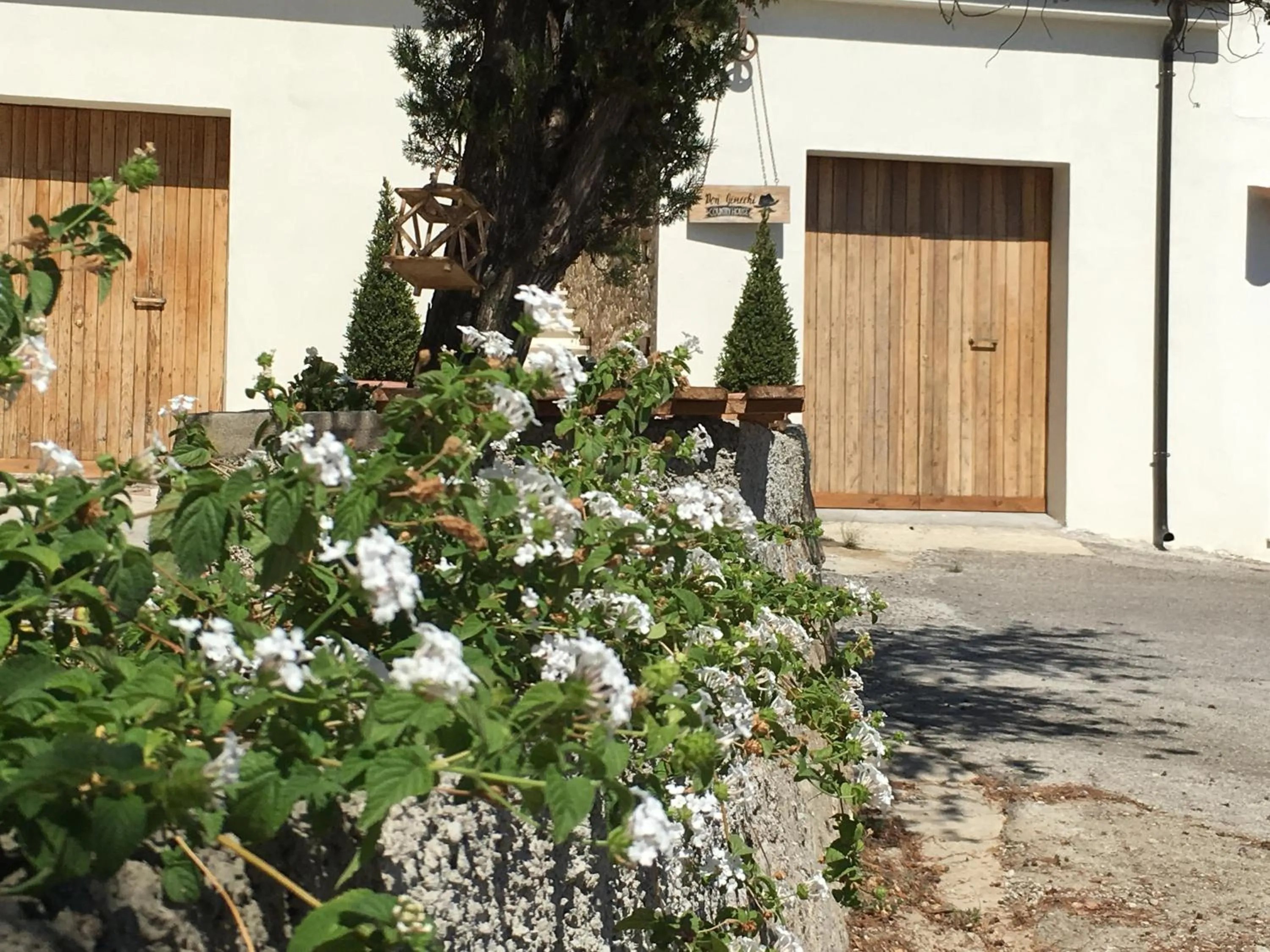 Garden view in Don Giacchì Country House
