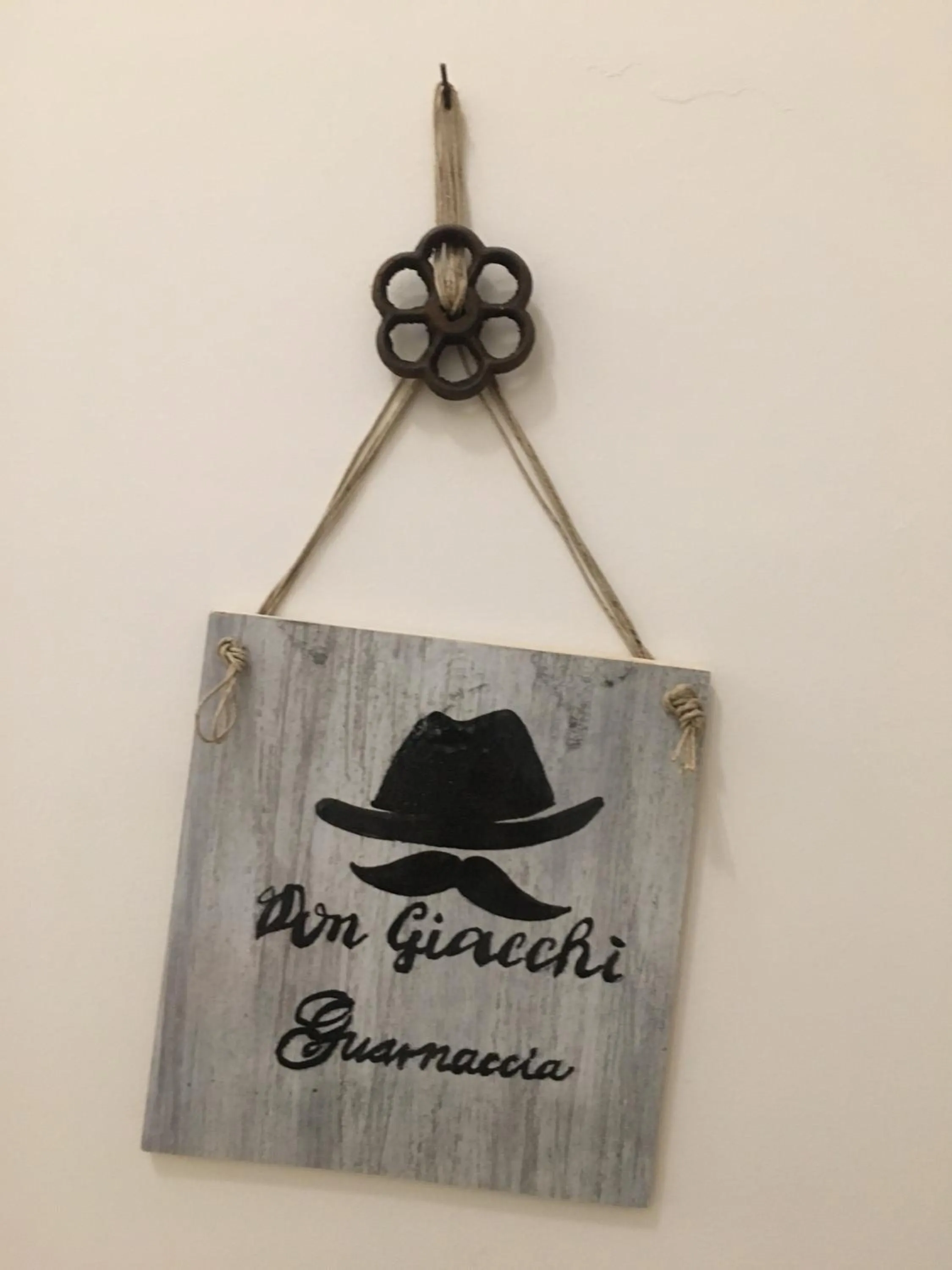 Decorative detail in Don Giacchì Country House