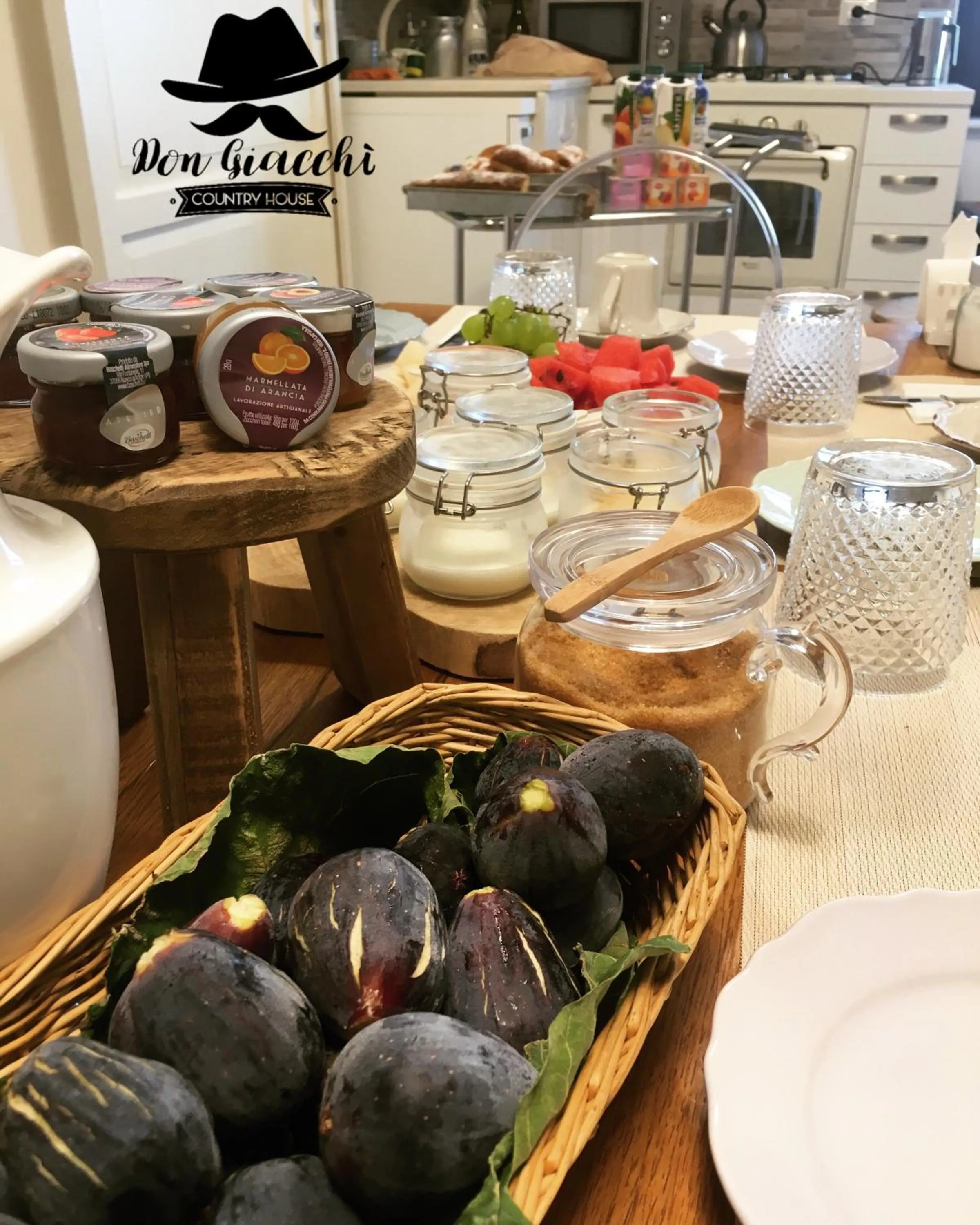 Food and drinks in Don Giacchì Country House