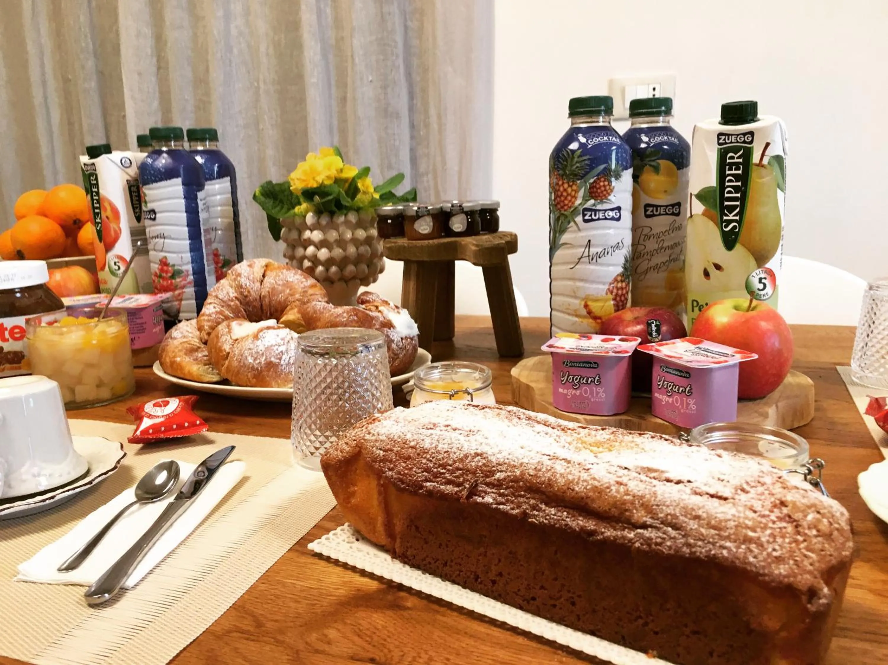 Buffet breakfast in Don Giacchì Country House