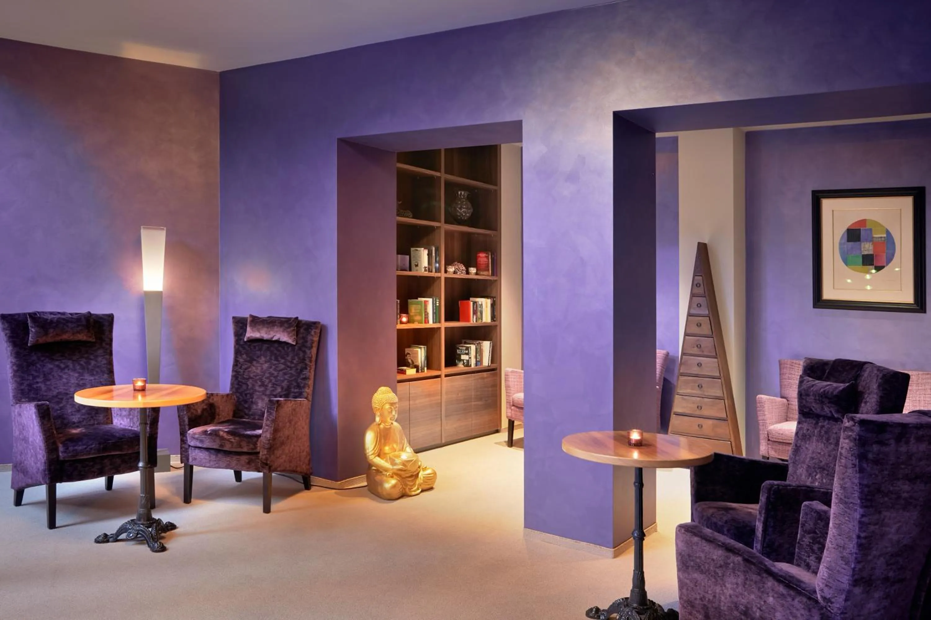 Library in Ayurveda Resort MANDIRA