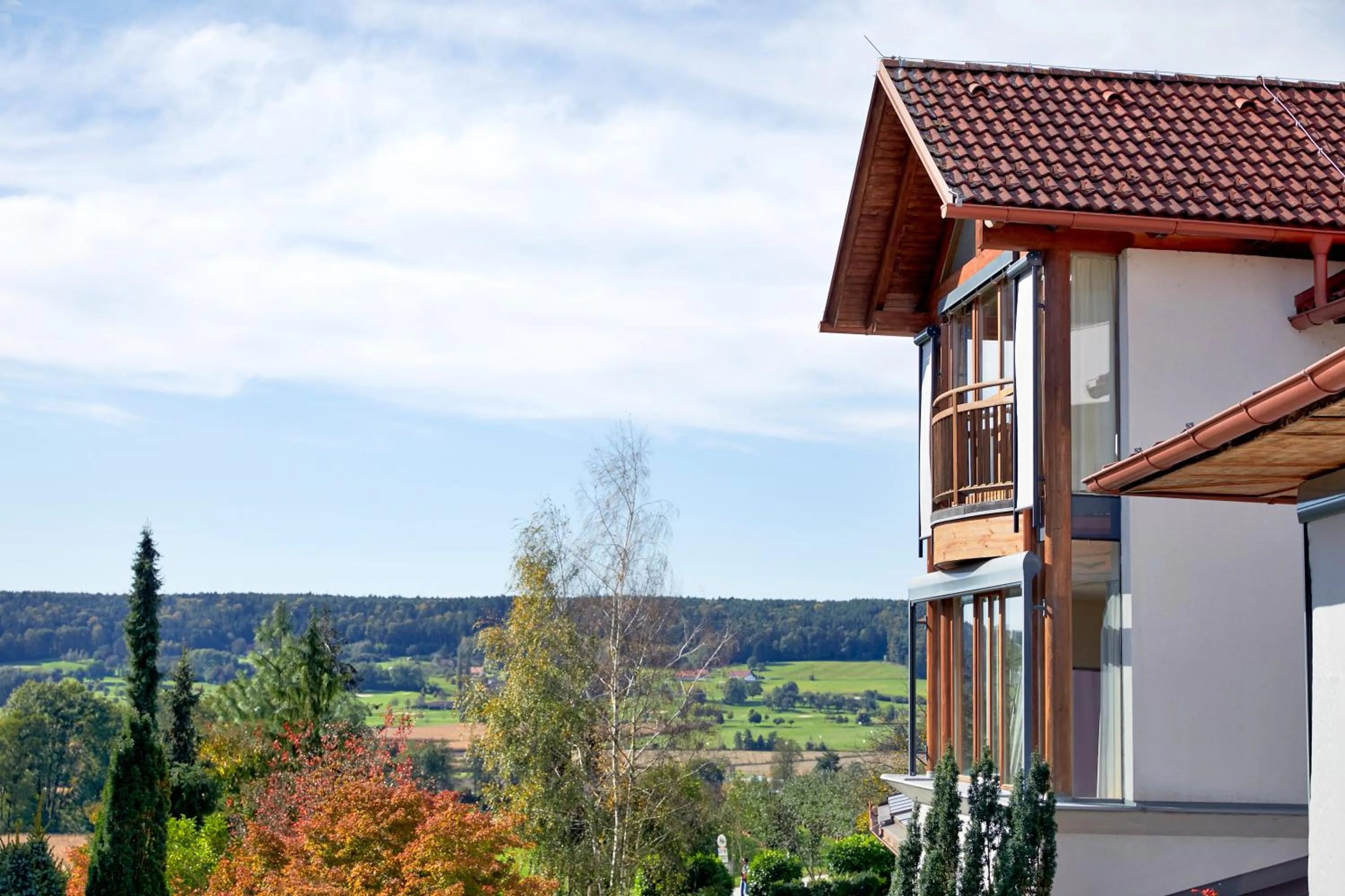 Property building in Ayurveda Resort MANDIRA