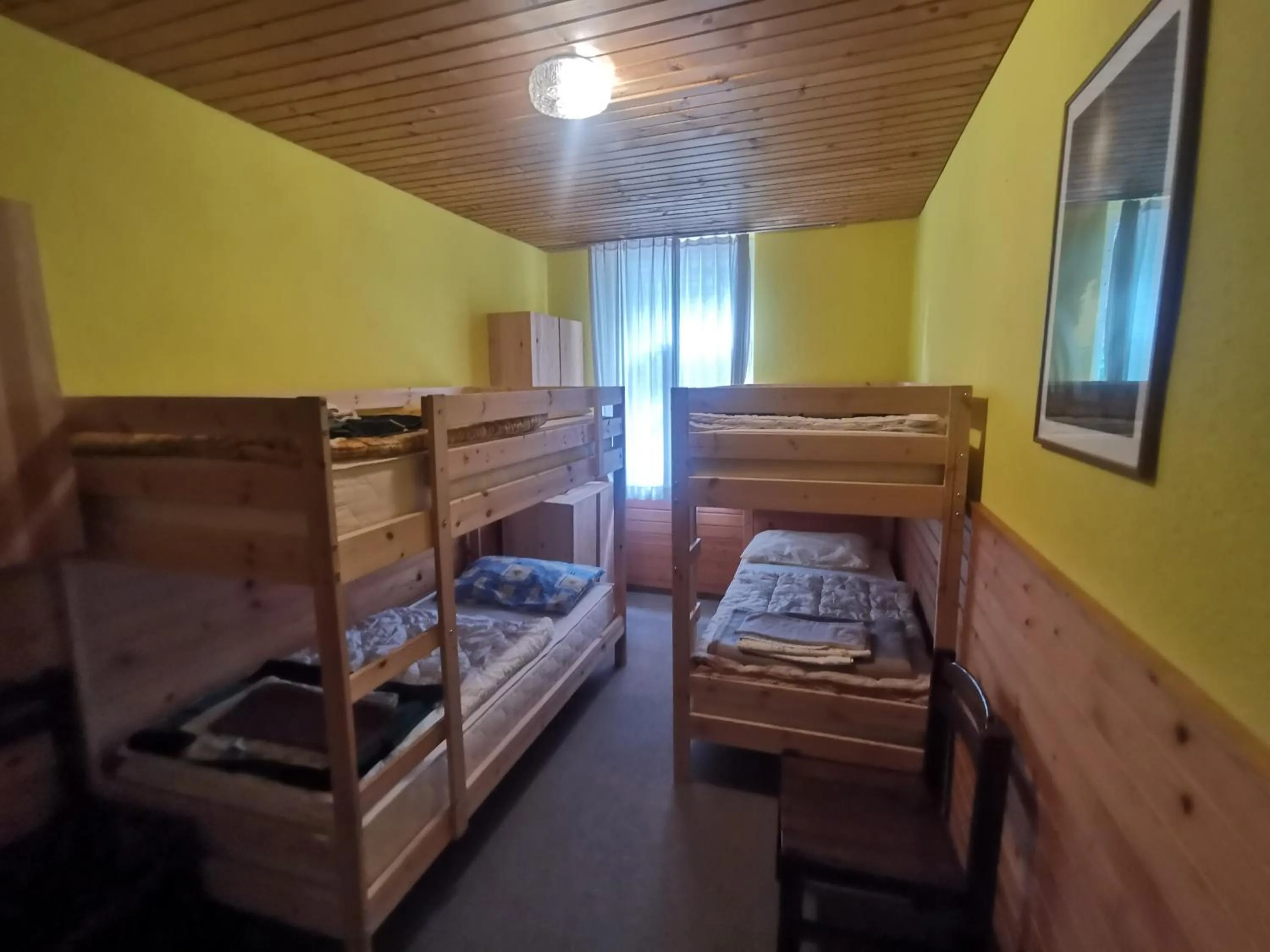 bunk bed, Bed in Hostel pod Voglom