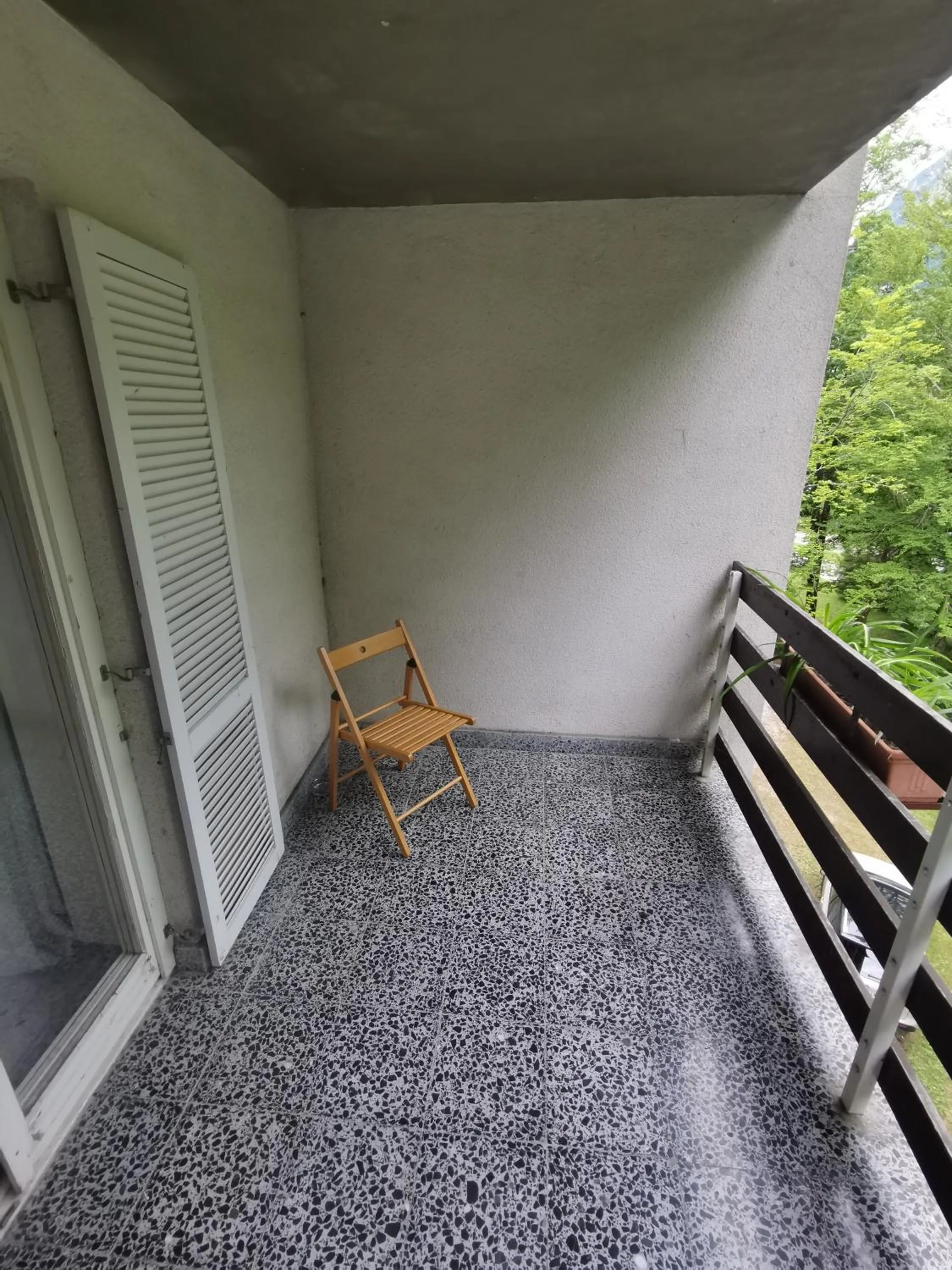 Balcony/Terrace in Hostel pod Voglom