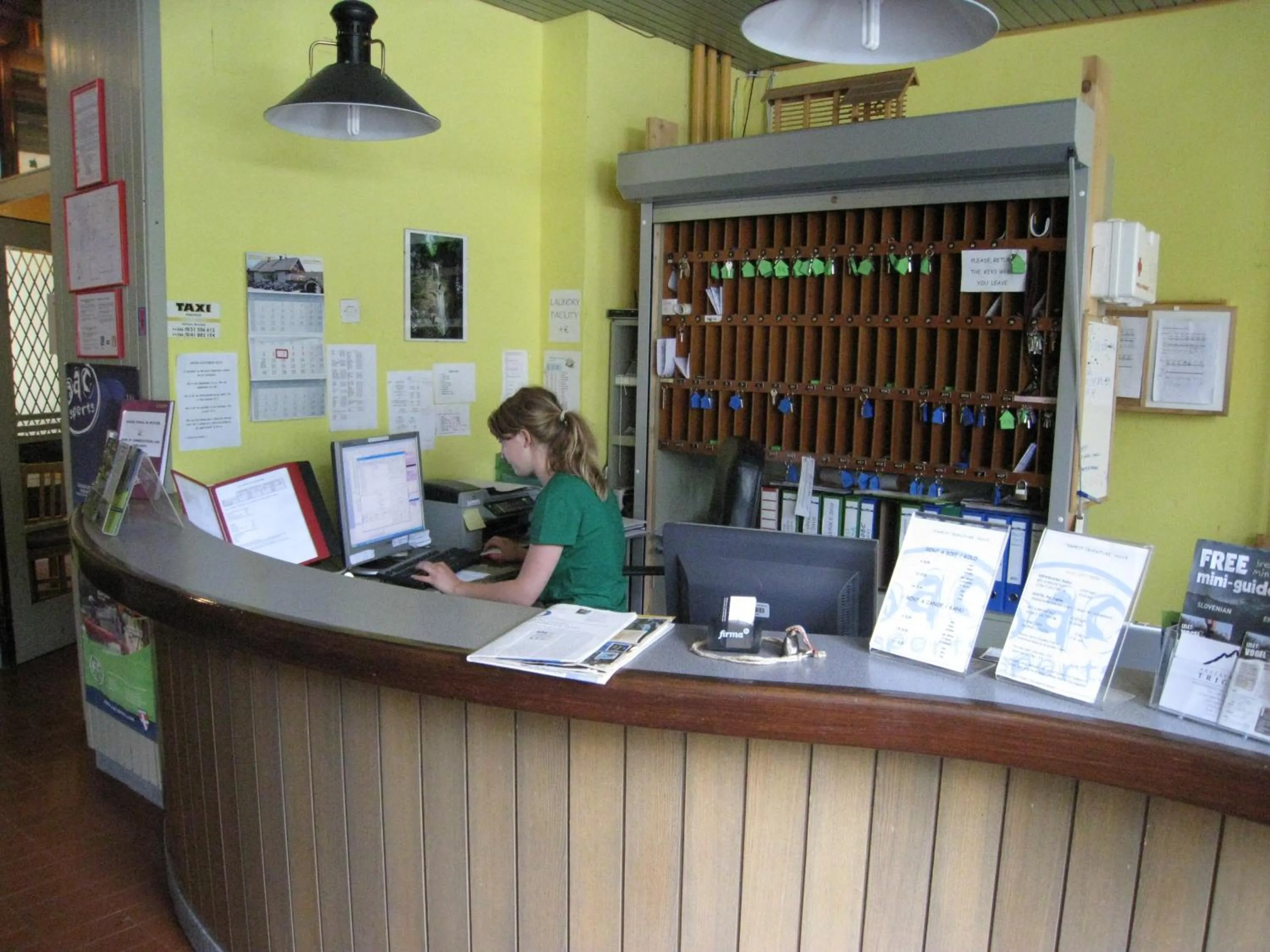 Staff in Hostel pod Voglom