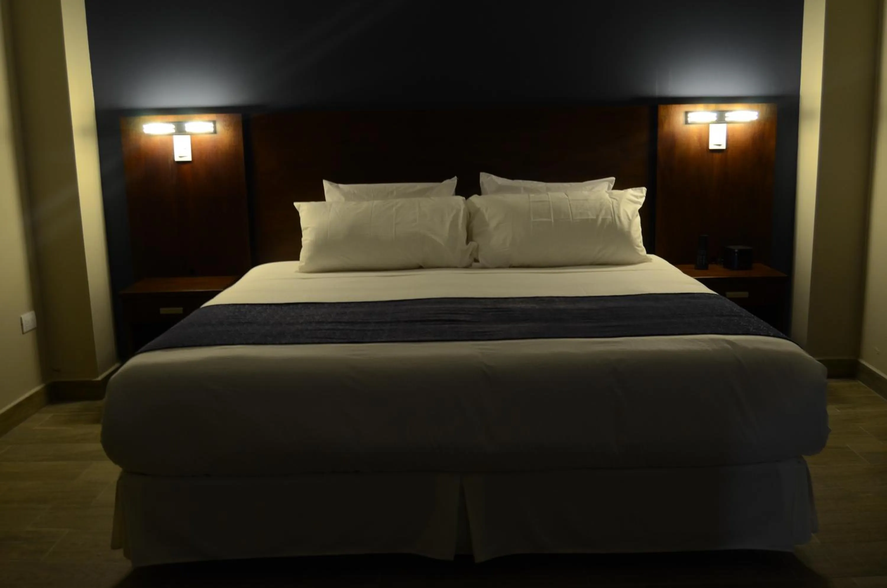 Bed in Hotel San Agustin Plaza