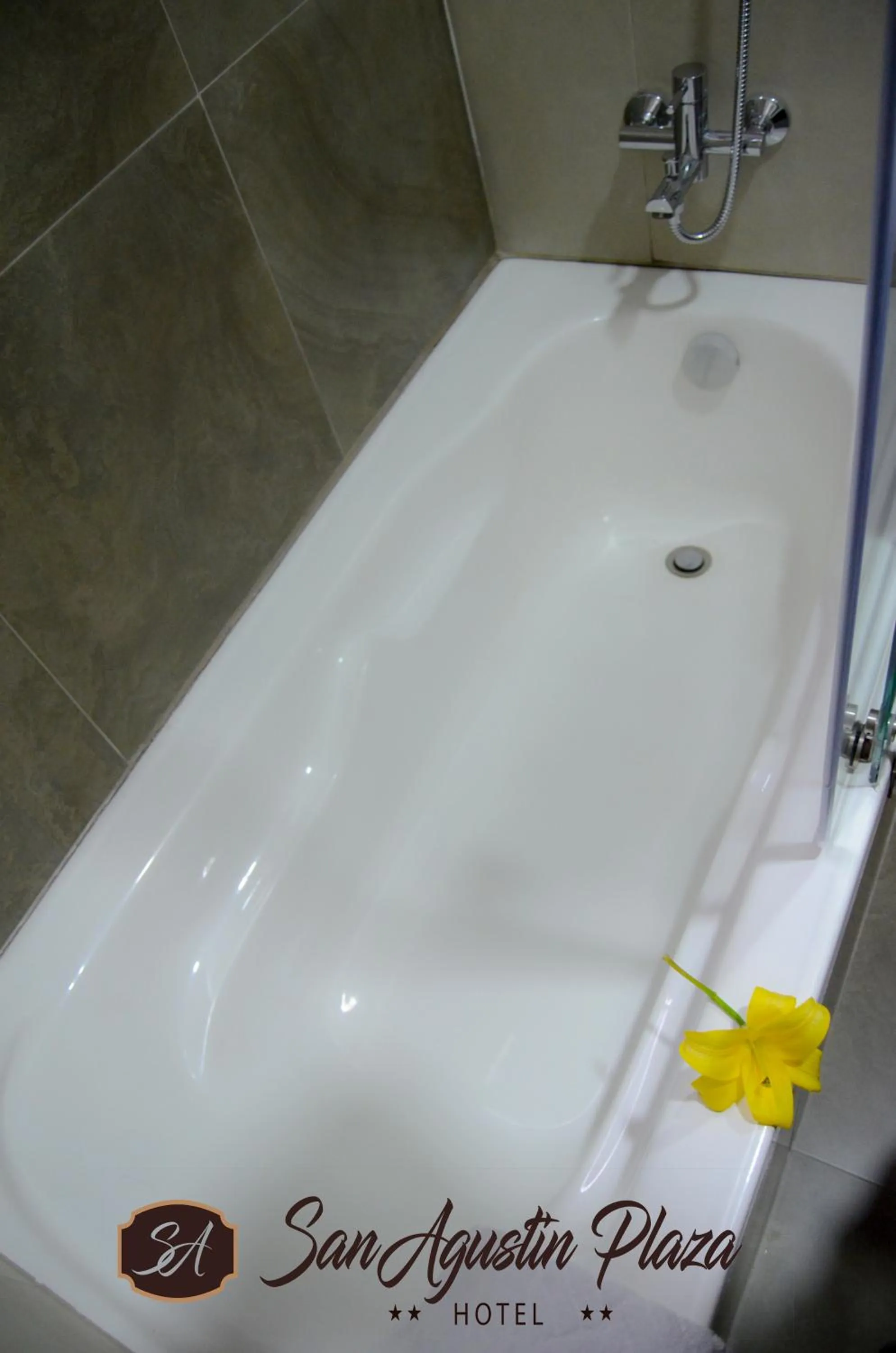 Bath in Hotel San Agustin Plaza