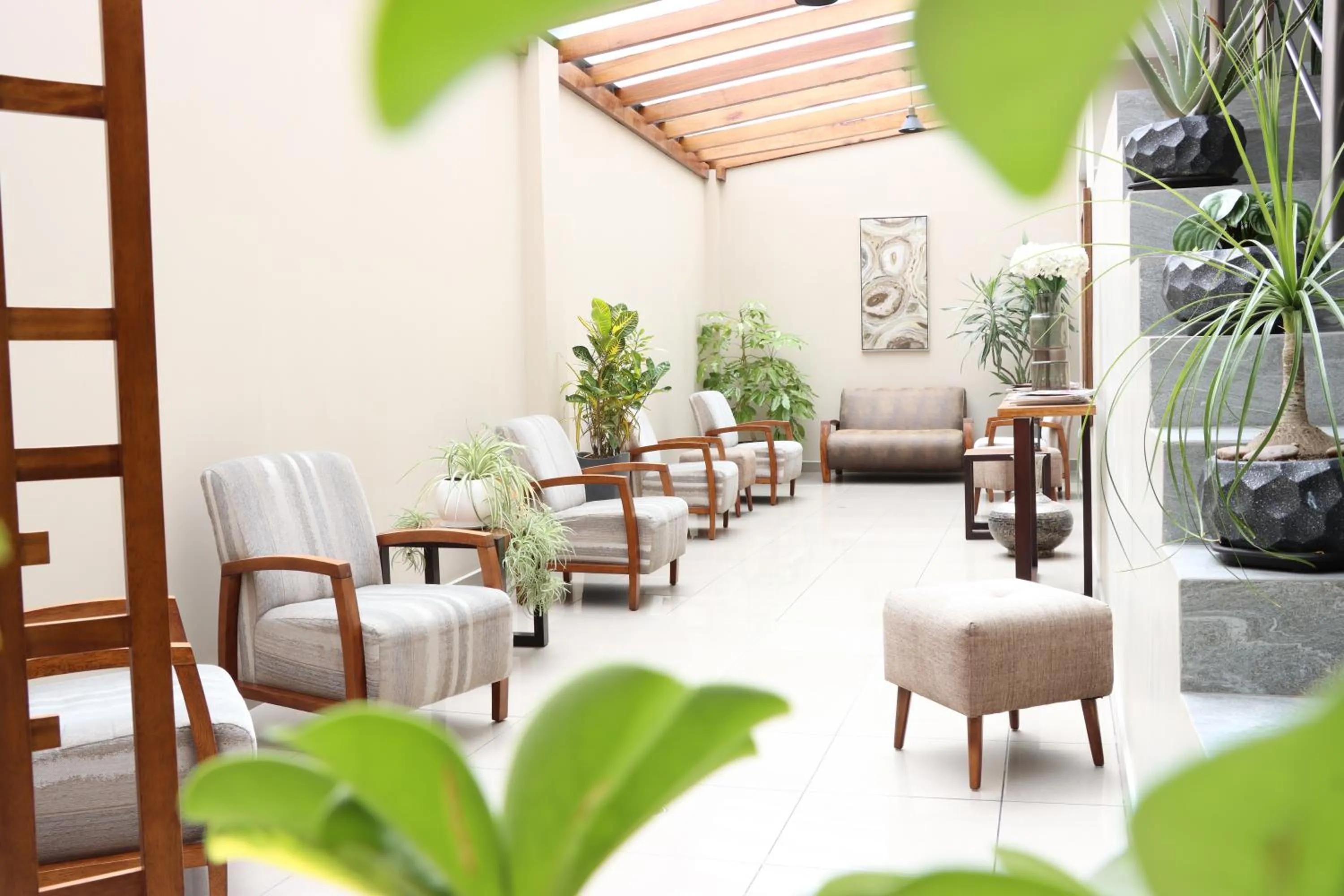 Living room in Hotel San Agustin Plaza