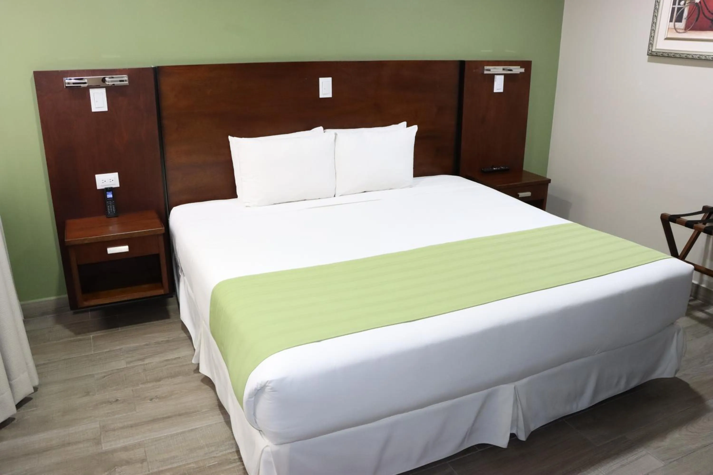Bed in Hotel San Agustin Plaza