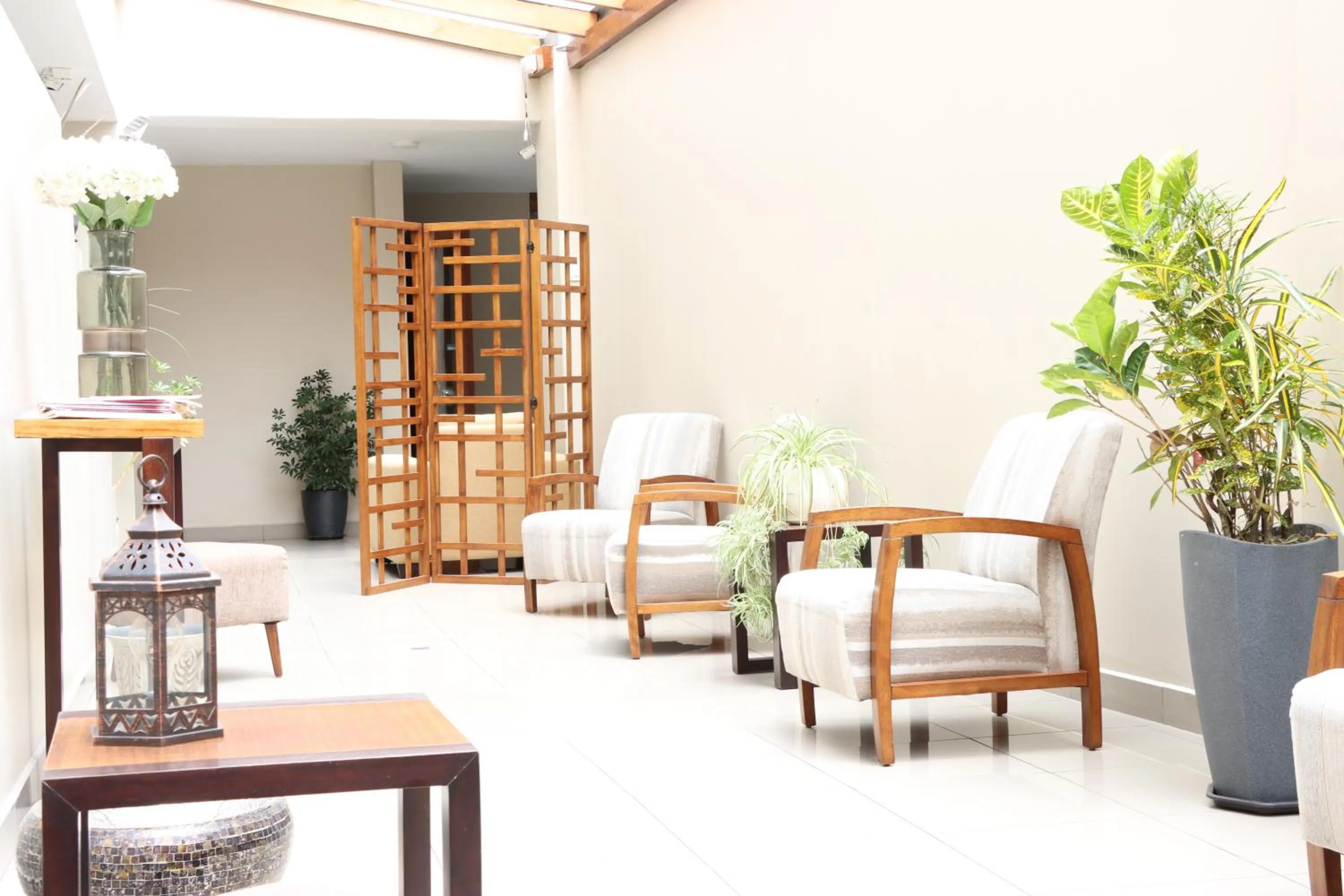 Living room in Hotel San Agustin Plaza