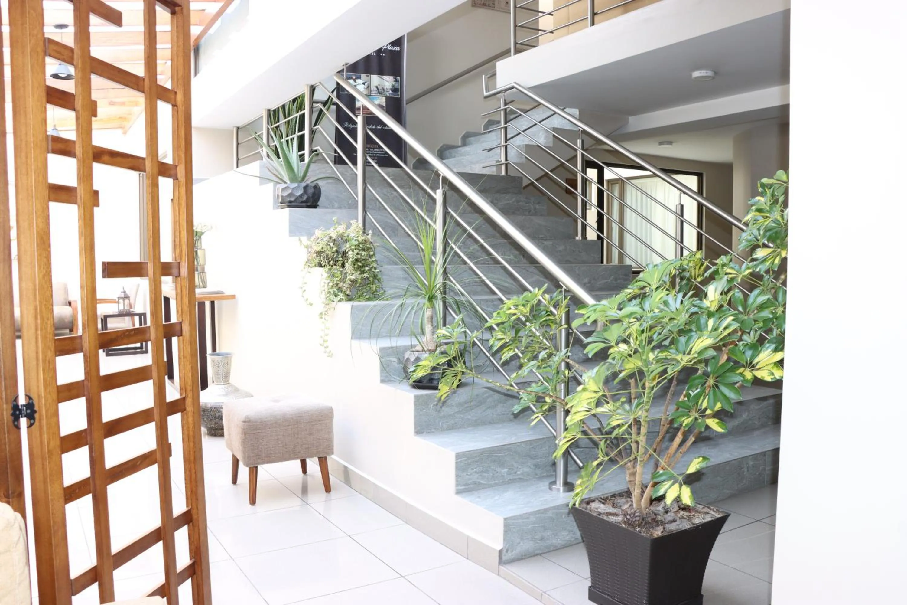 Lobby or reception in Hotel San Agustin Plaza