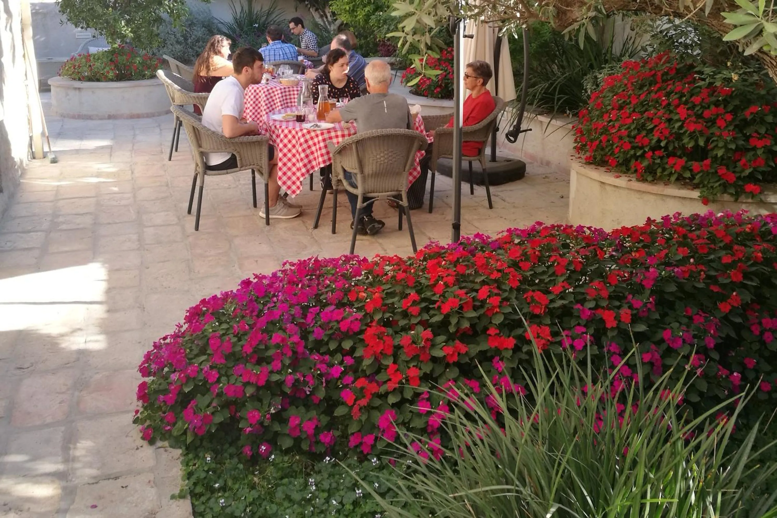 Patio in The Templer Inn
