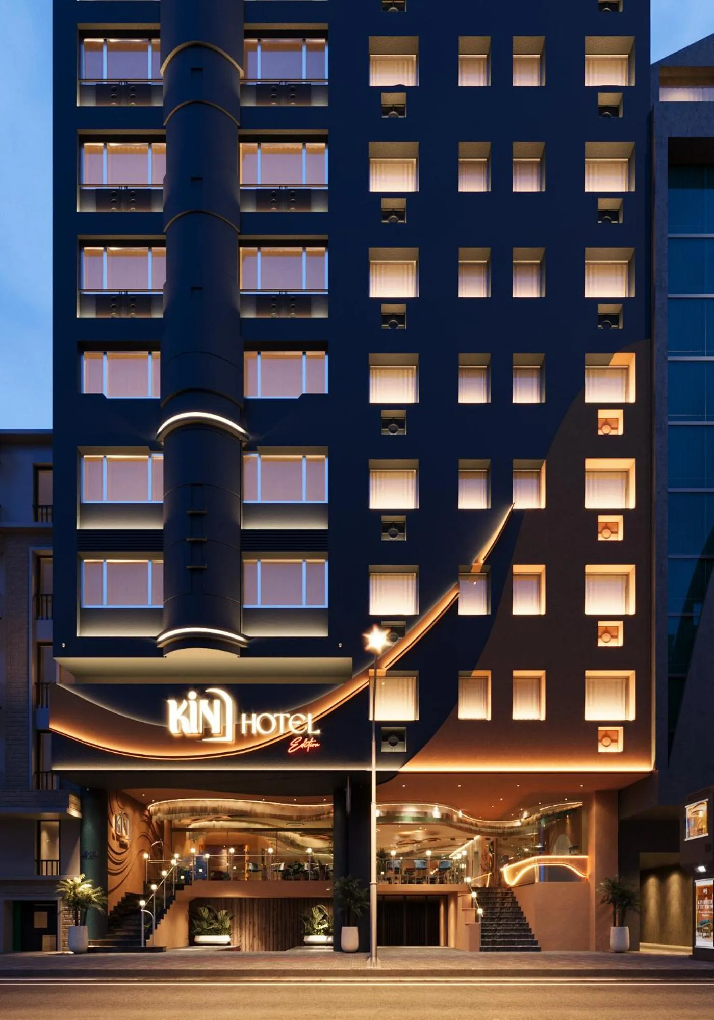 Property building in Kin Hotel Ly Tu Trong