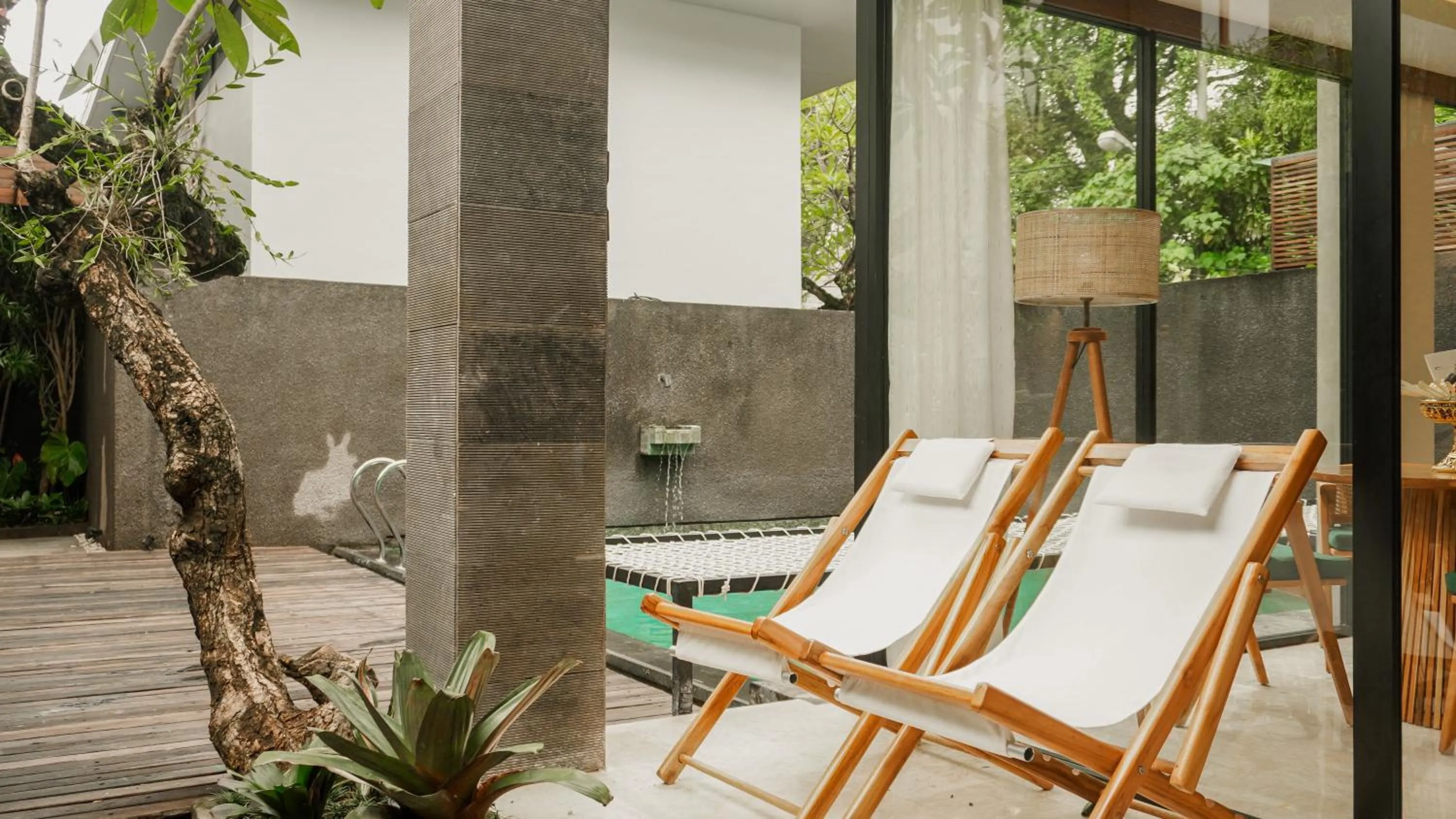 sunbed in Annora Villas Seminyak