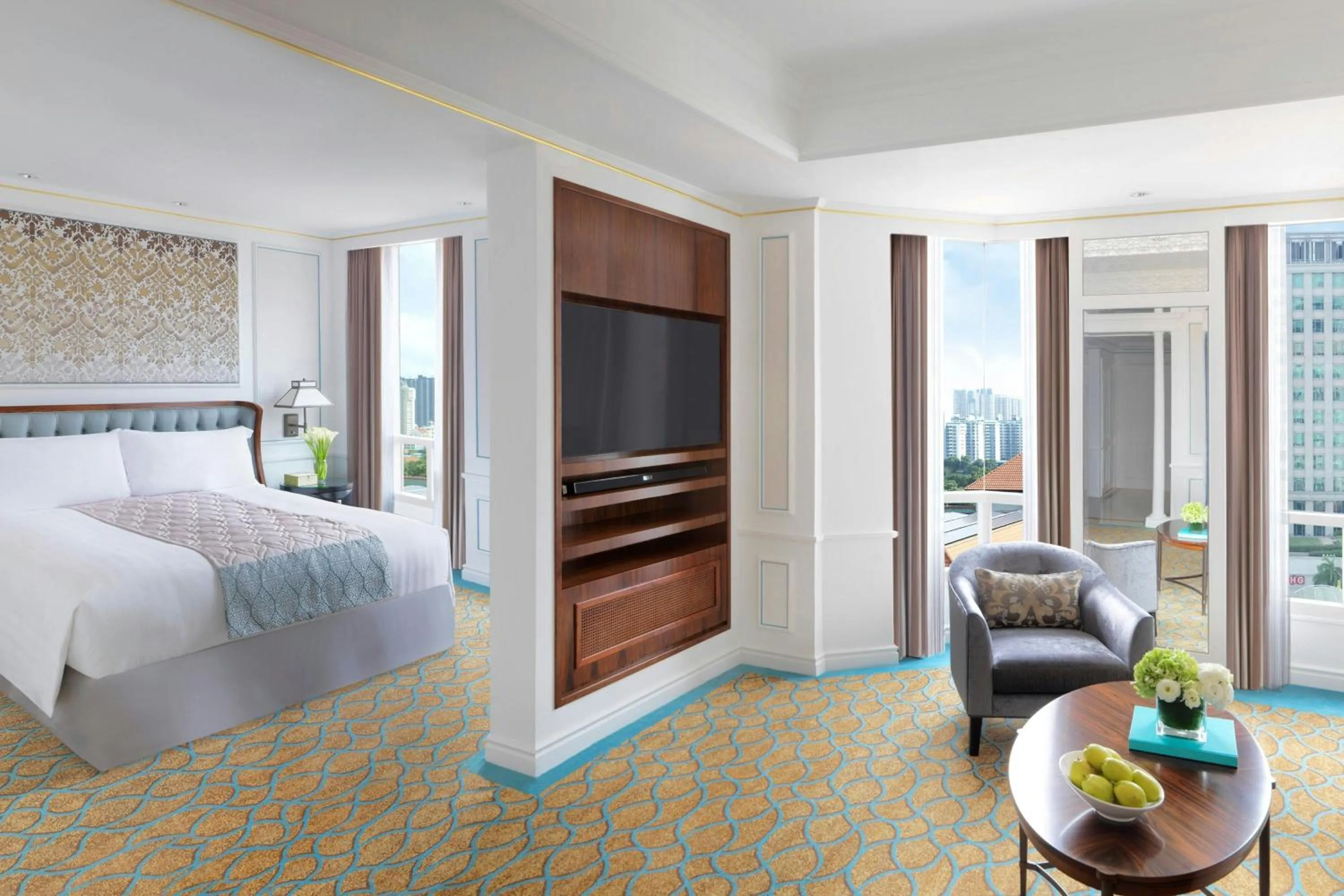 Photo of the whole room, Bed in Frasers House, a Luxury Collection Hotel, Singapore