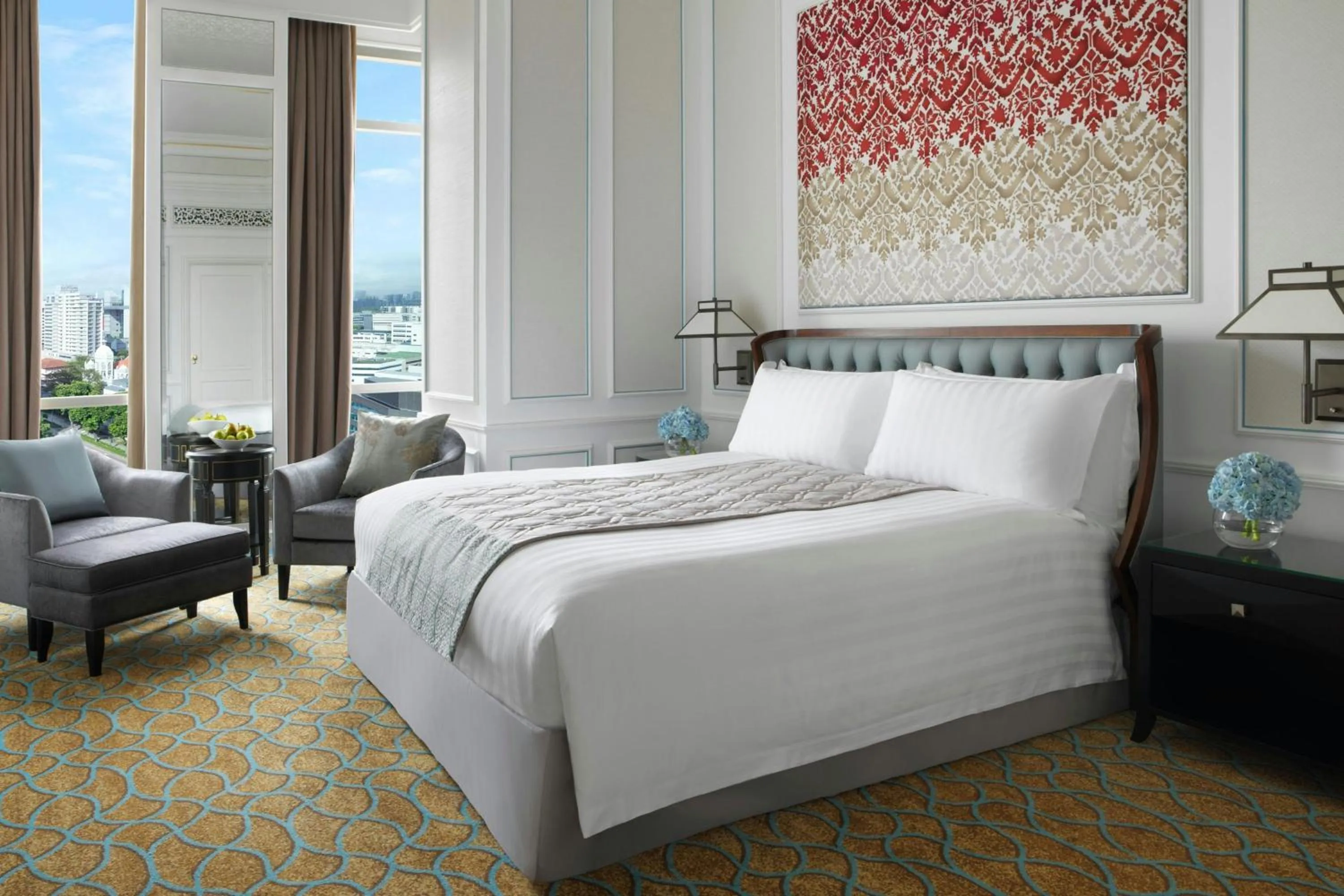 Photo of the whole room, Bed in Frasers House, a Luxury Collection Hotel, Singapore