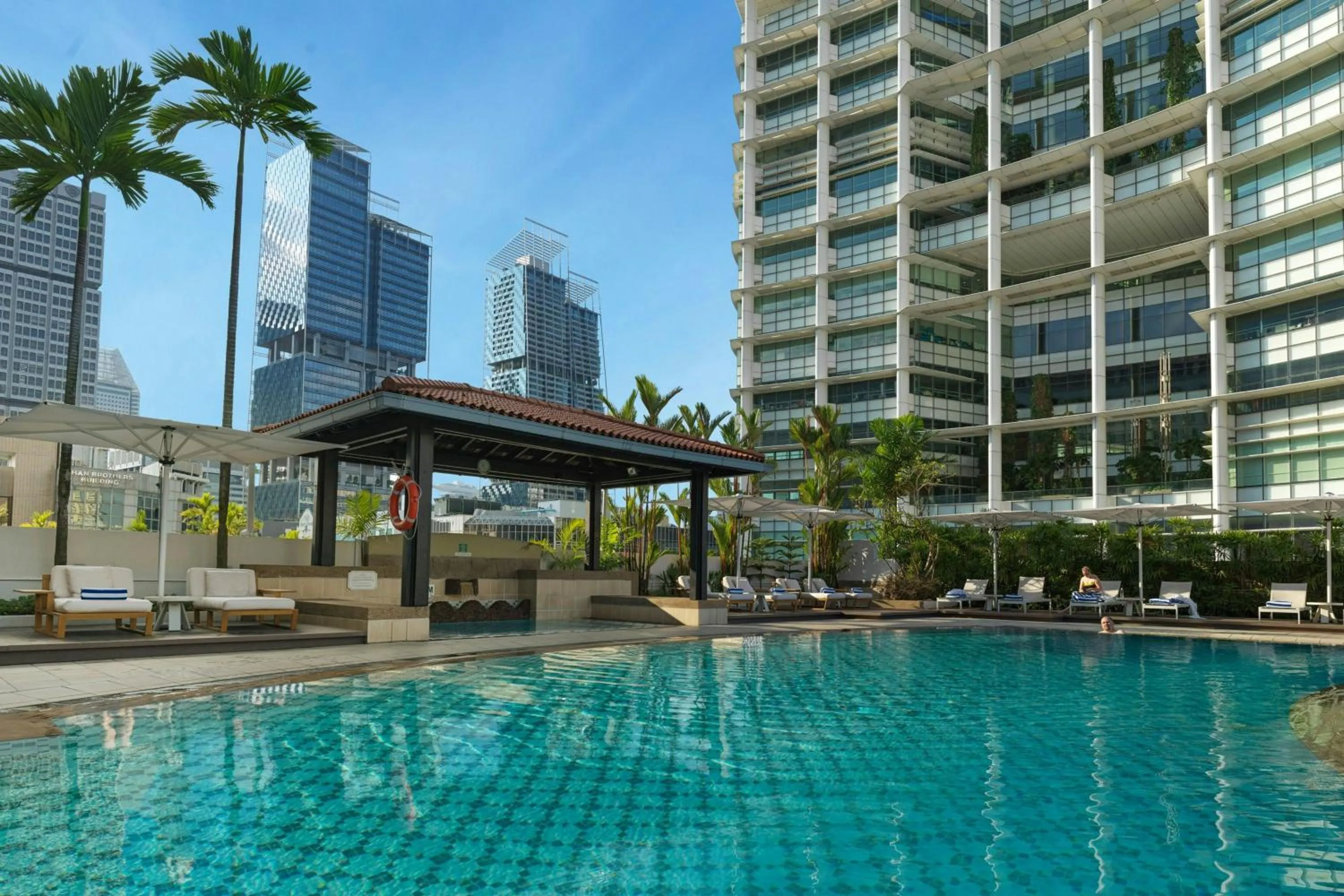 Swimming pool in Frasers House, a Luxury Collection Hotel, Singapore