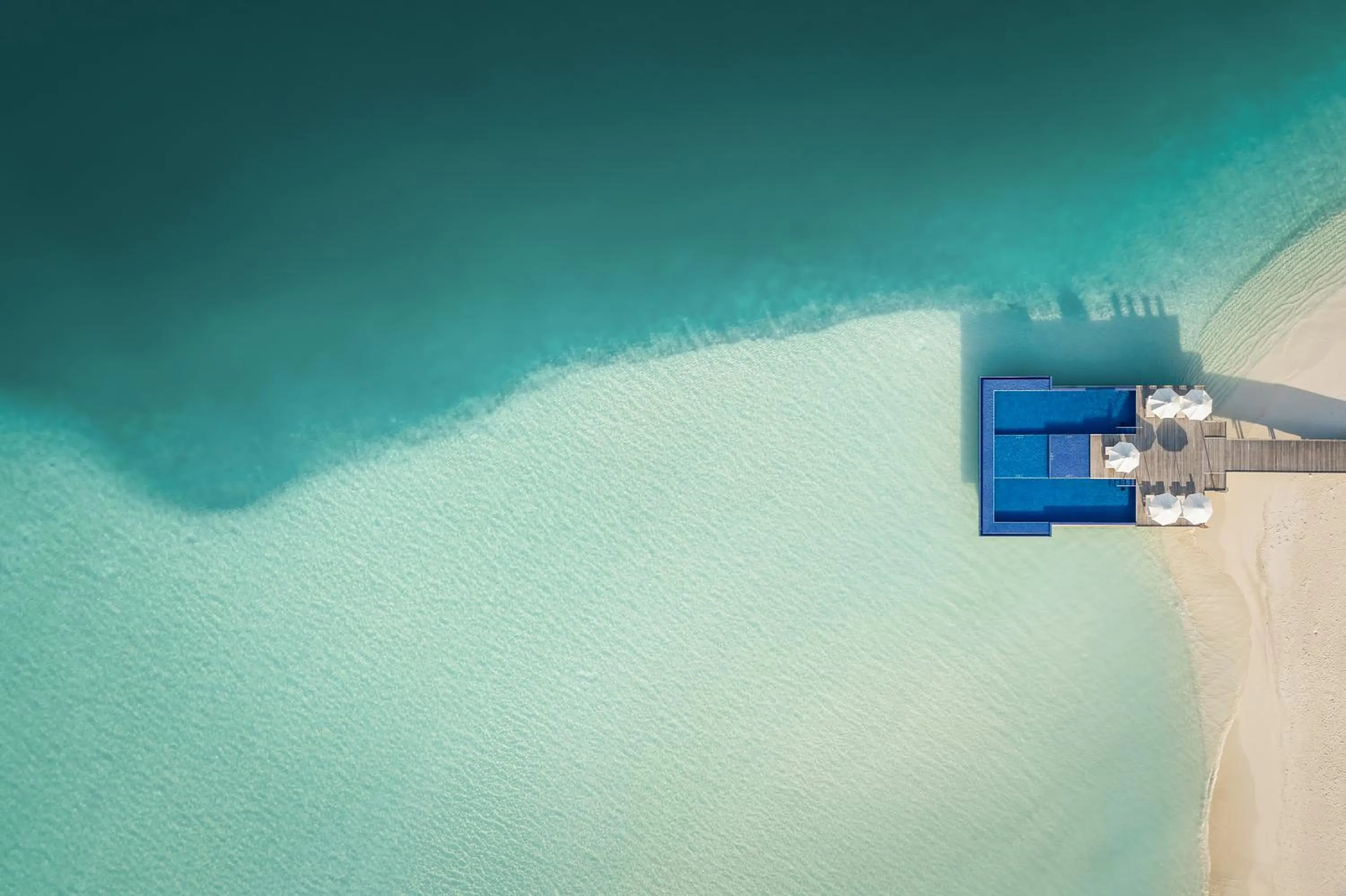 Swimming pool in Conrad Maldives Rangali Island