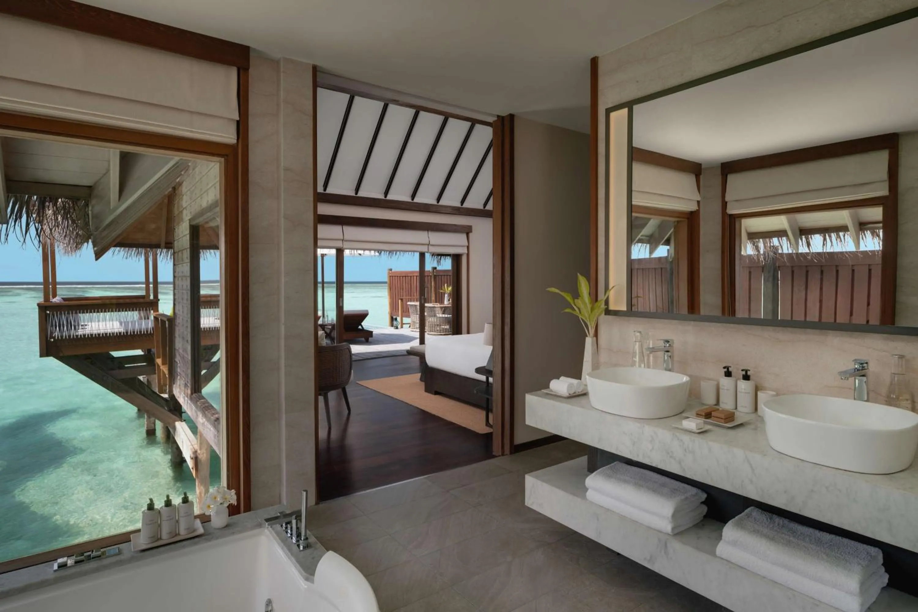 Bathroom in Conrad Maldives Rangali Island