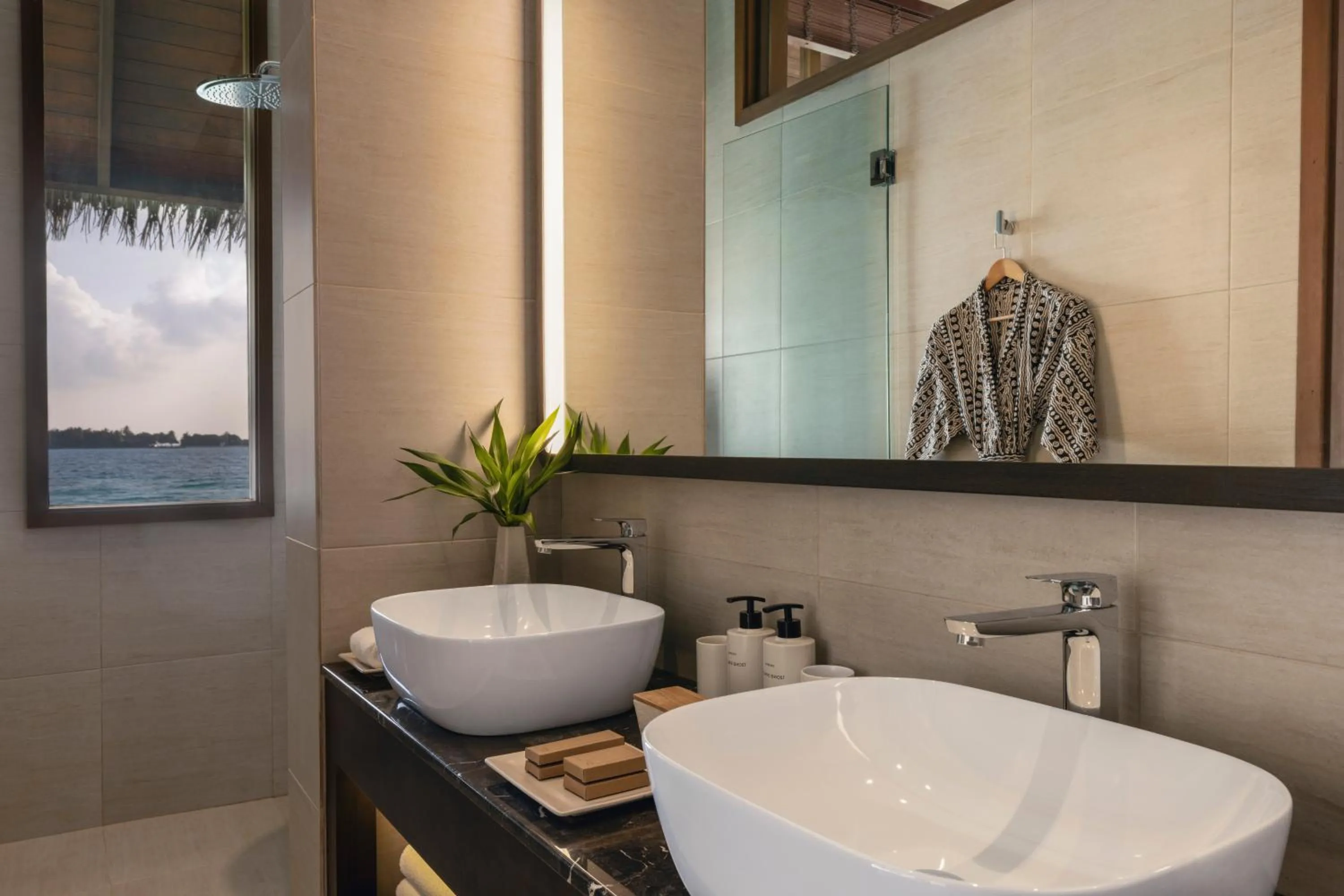 Bathroom in Conrad Maldives Rangali Island