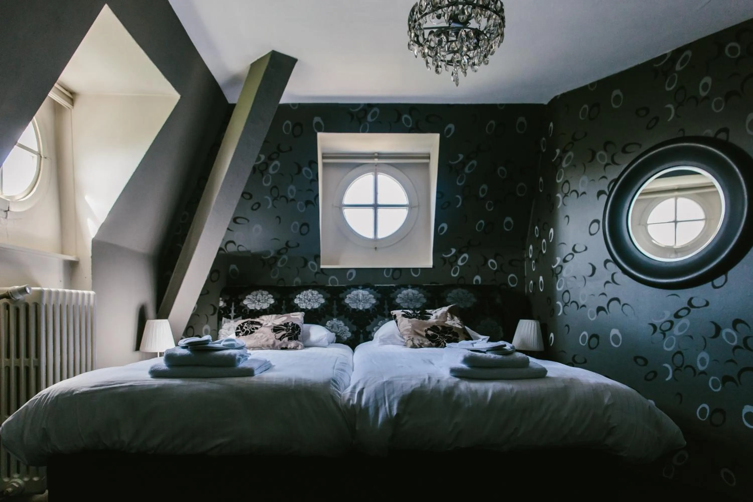 Garden, Bed in Kasteel Pietersheim Maastricht - Lanaken